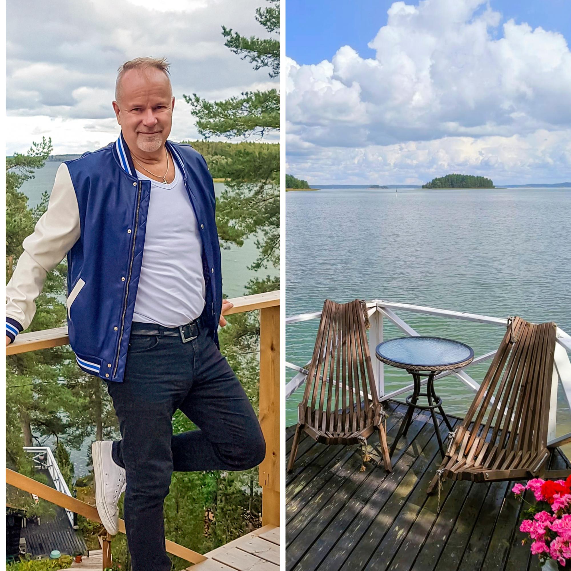 Your fitness soars here! Singer Petri Laaksonen’s cottage features over 200 steps