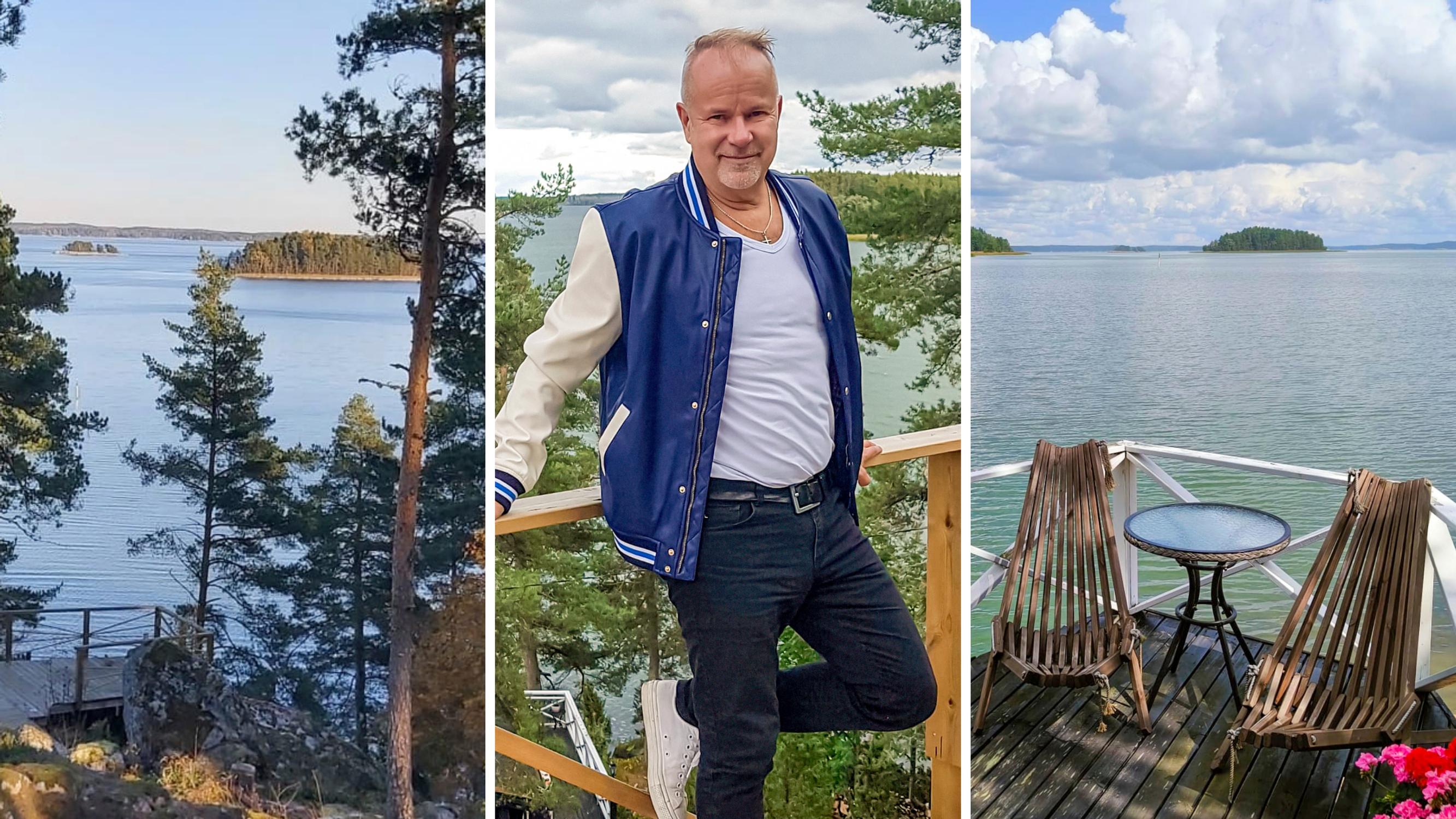 Your fitness soars here! Singer Petri Laaksonen’s cottage features over 200 steps