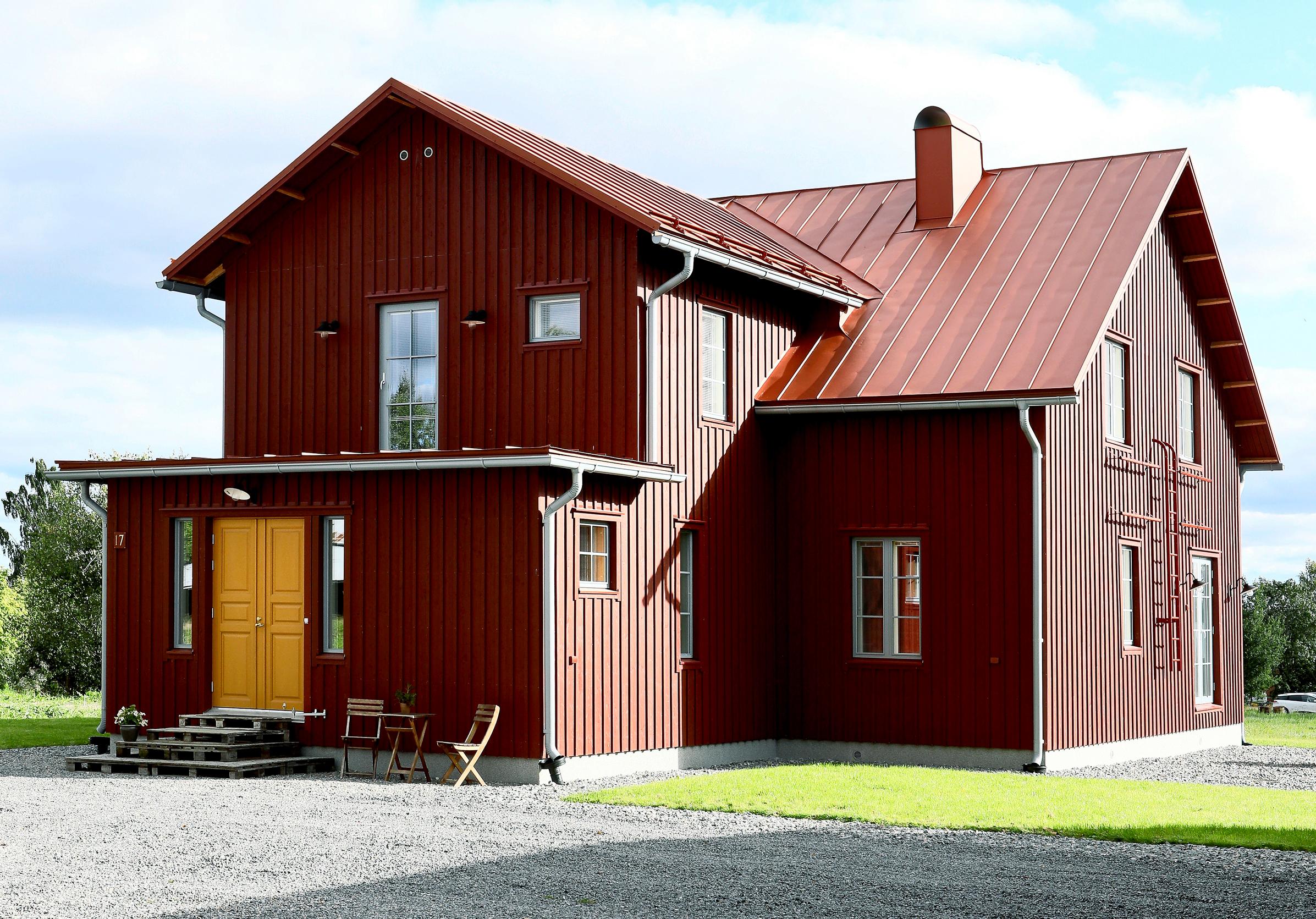 House after the extension