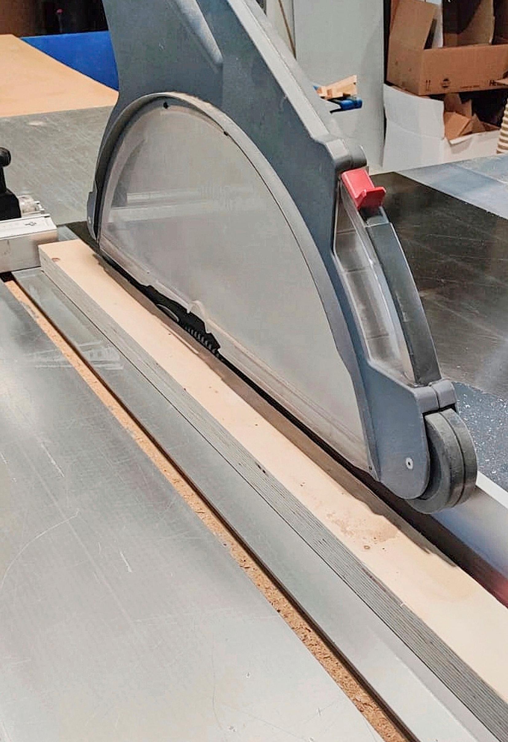Cutting the slats to the correct length