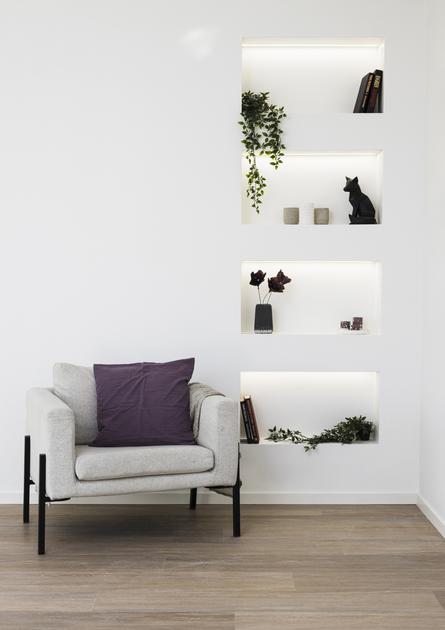 Wall-embedded shelf—see our instructions! | Kotona Living