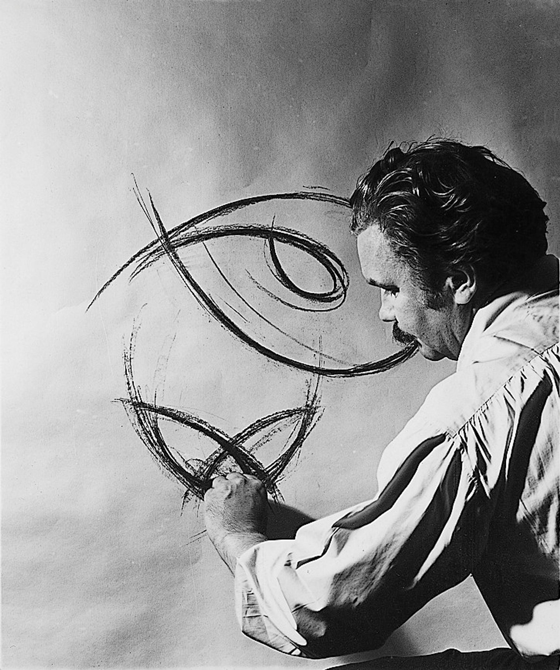 Young Tapio Wirkkala drawing.