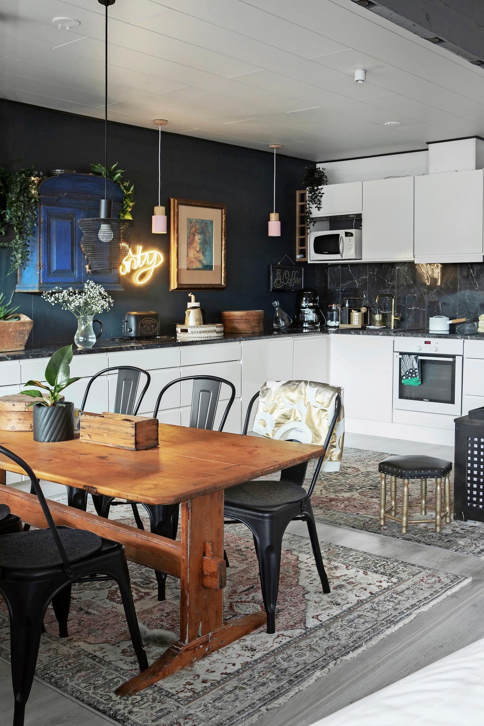 Leena’s kitchen after the renovation