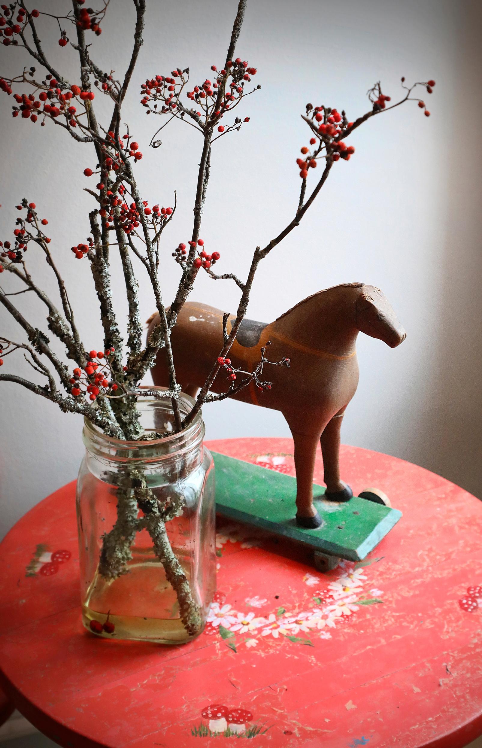 Grandfather’s old wooden horse.