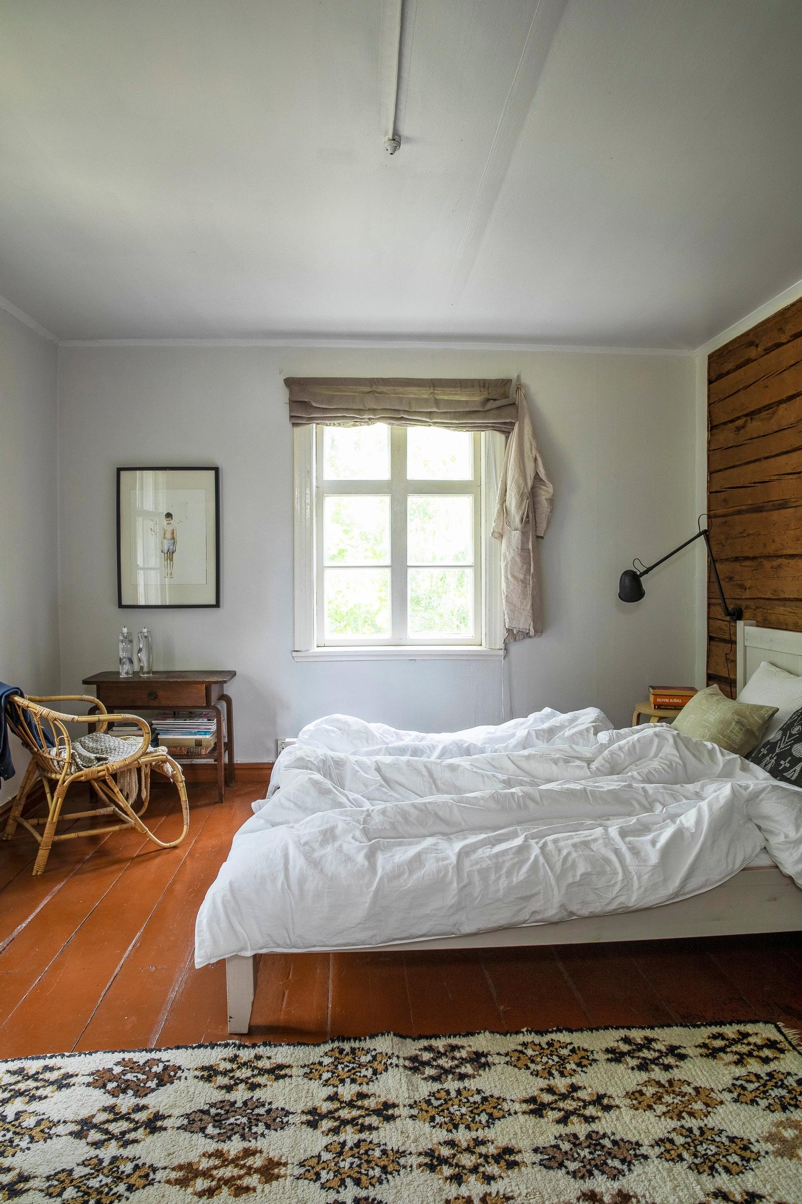 Bedroom at the cottage