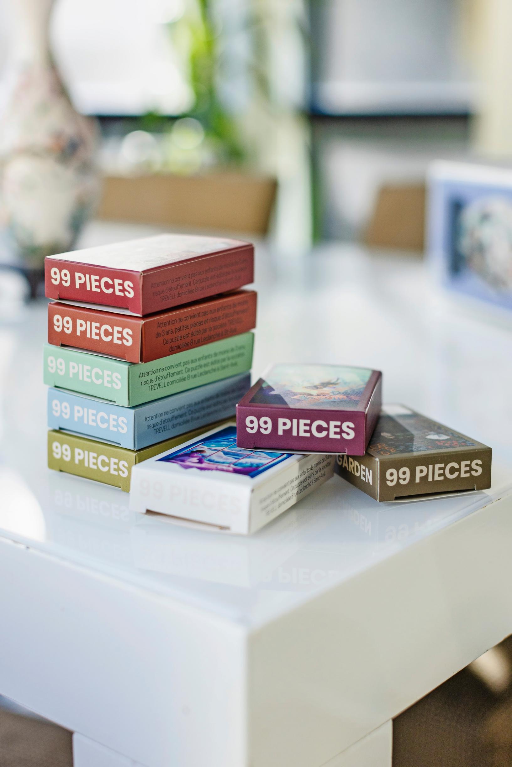 Photo of small-sized puzzles.