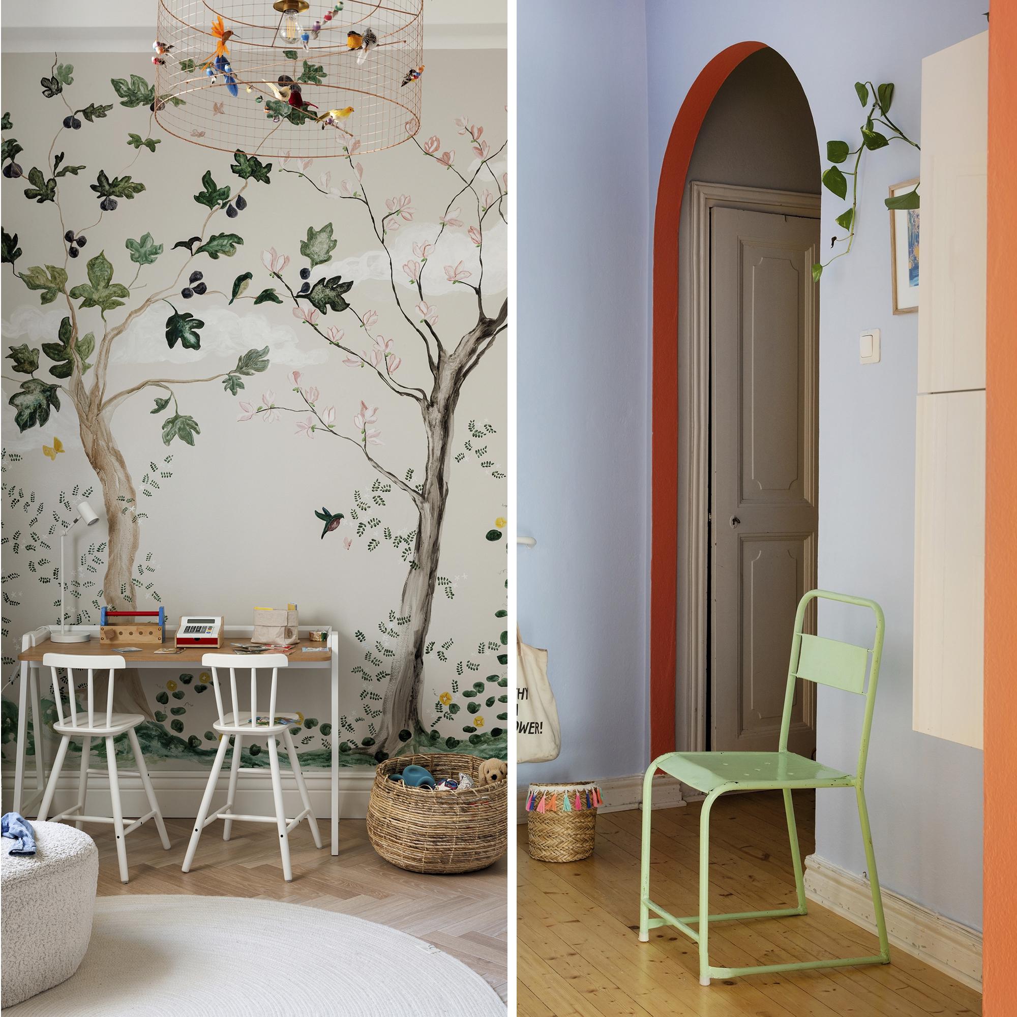 Makeover with paint: 8 ways to add color and fun to your home