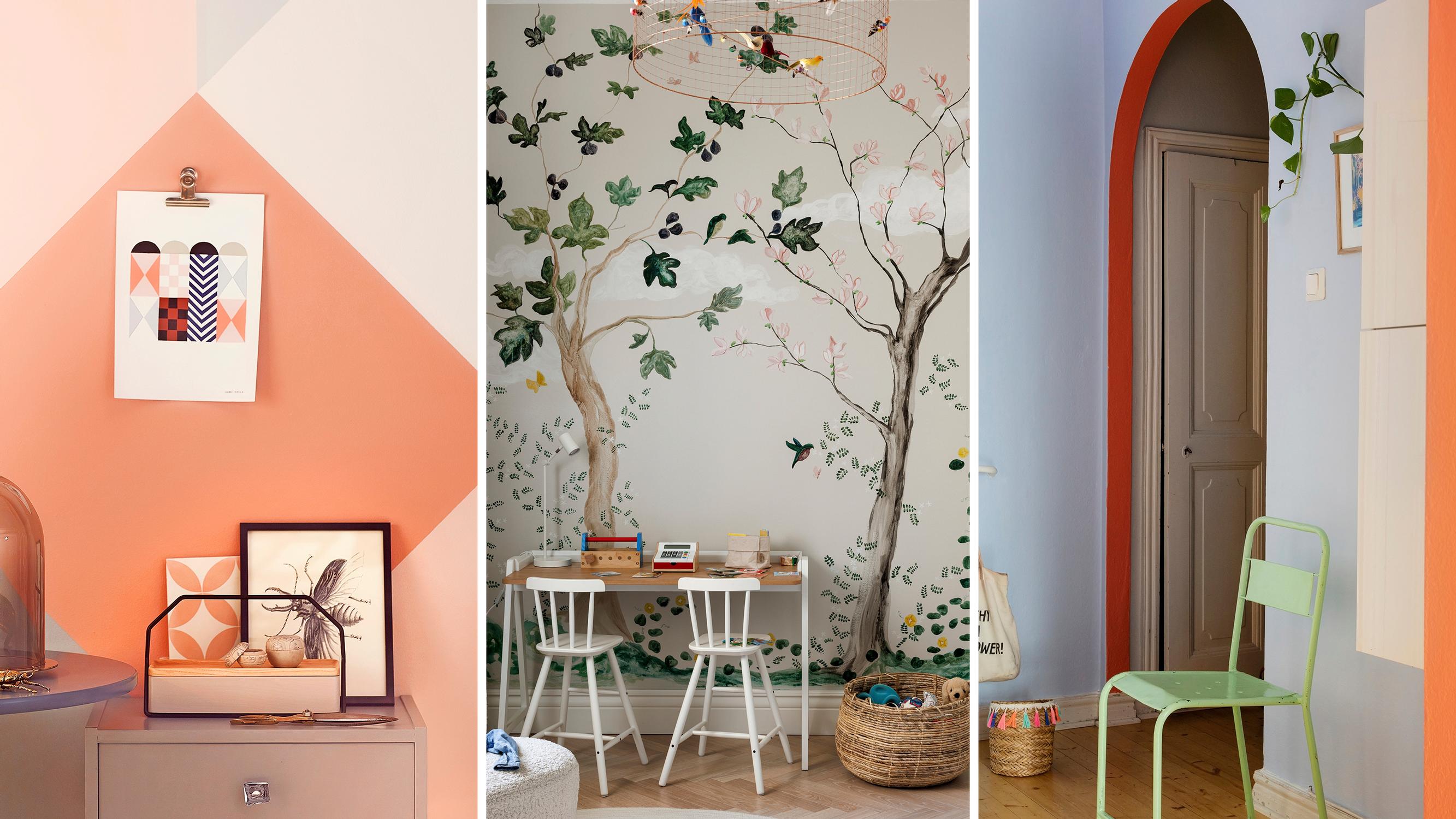 Makeover with paint: 8 ways to add color and fun to your home