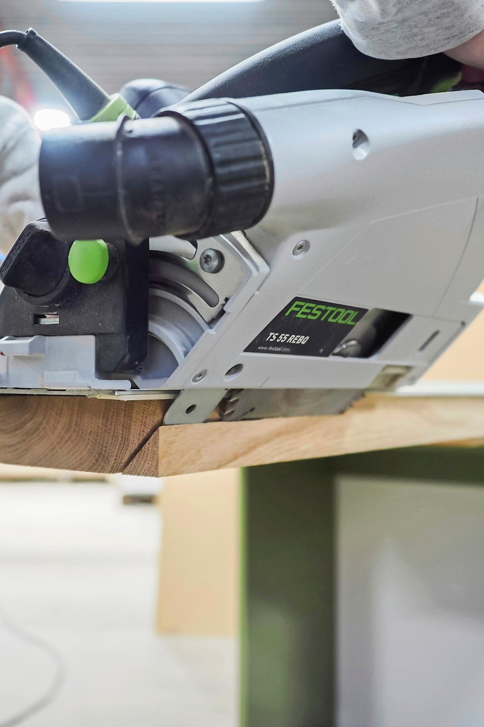 Beveling the front edge of the board