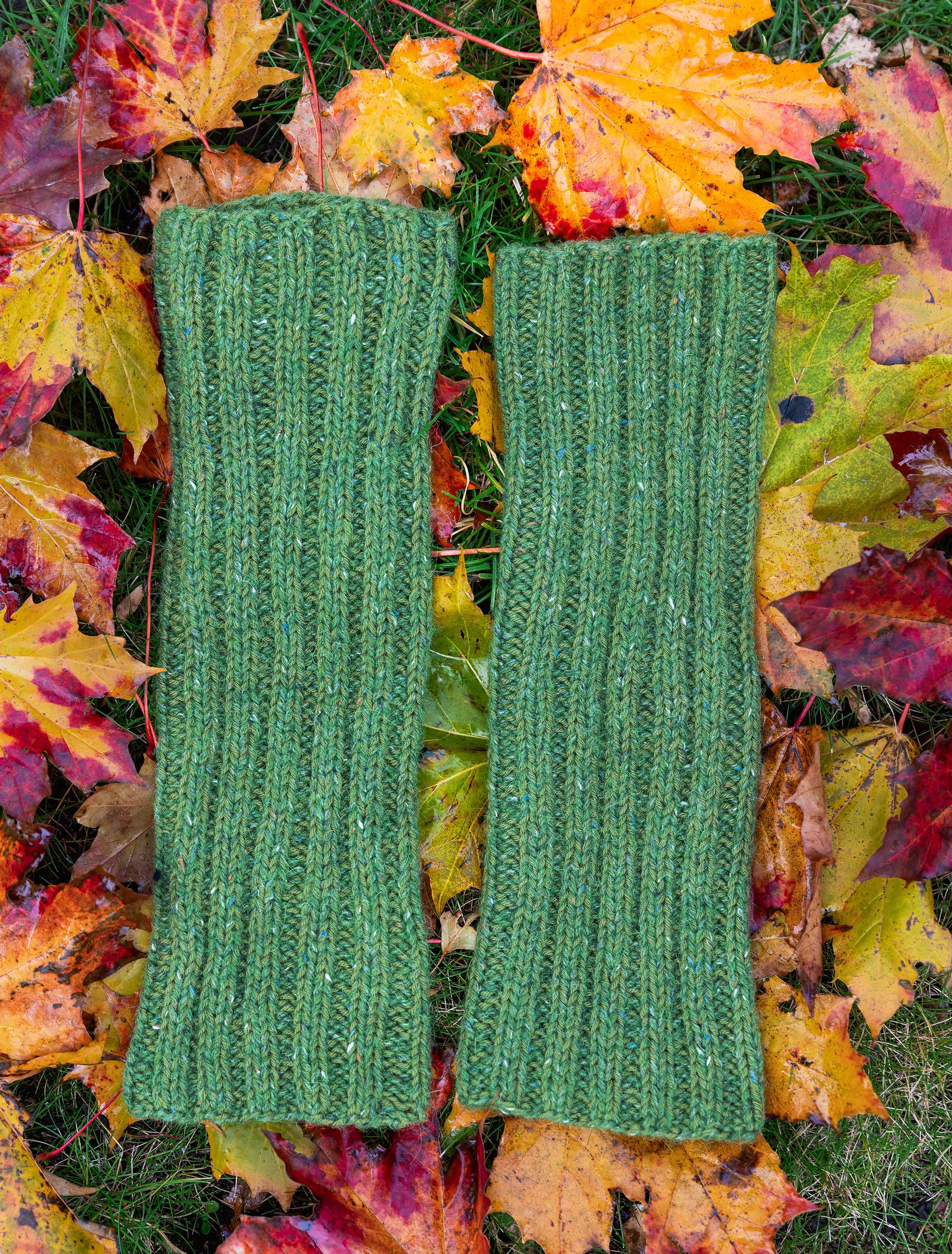 Knit leg warmers pattern