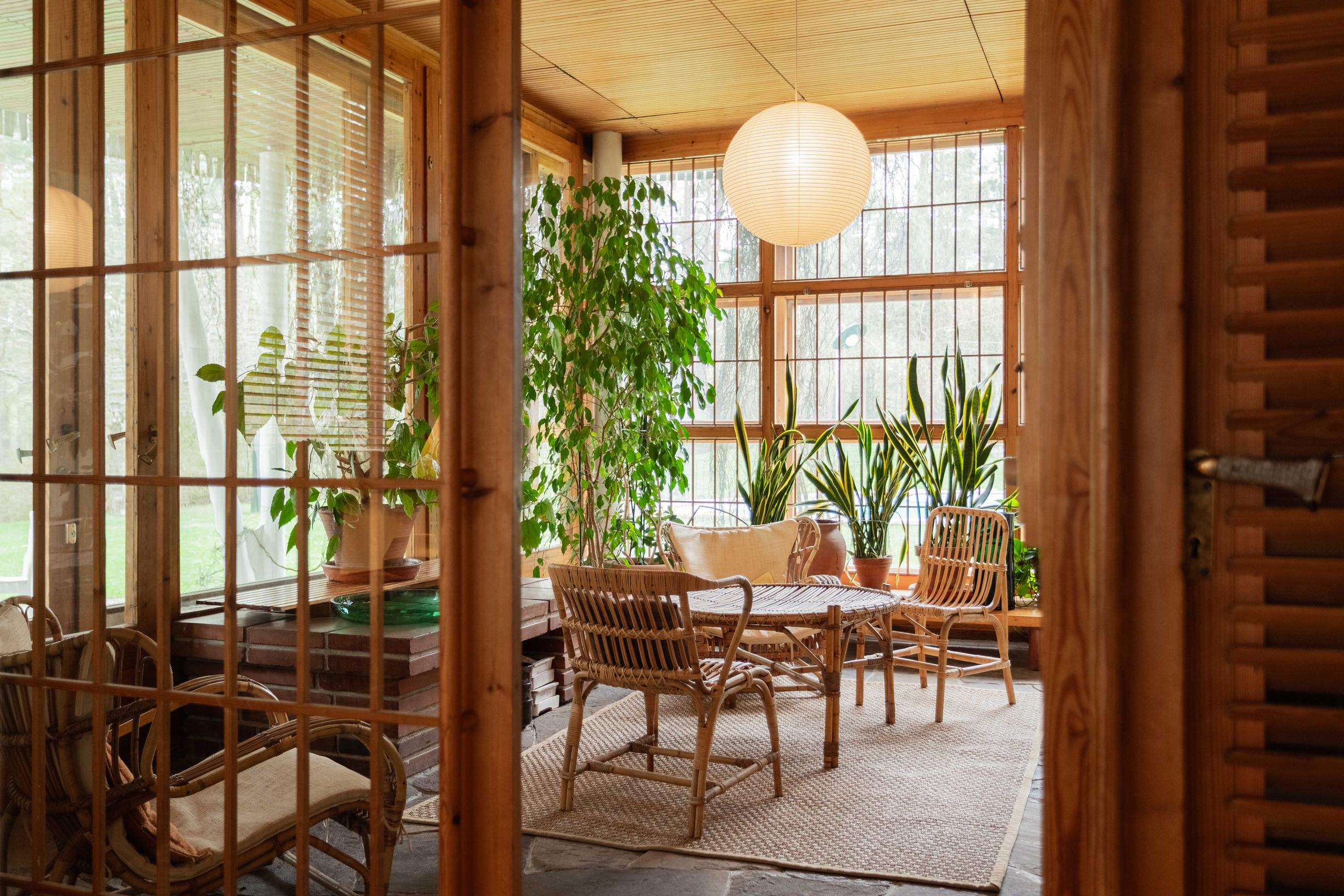 Villa Mairea’s flower room
