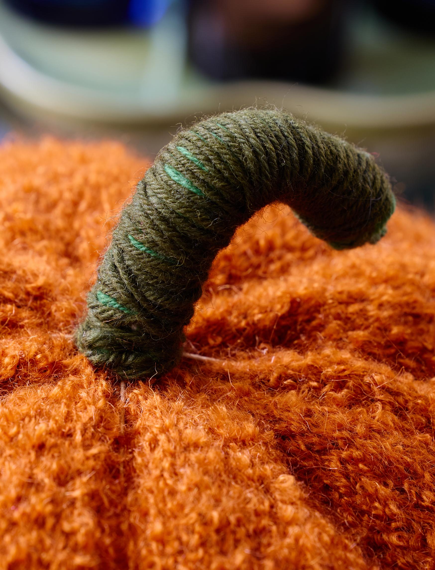 Pumpkin pillow stem