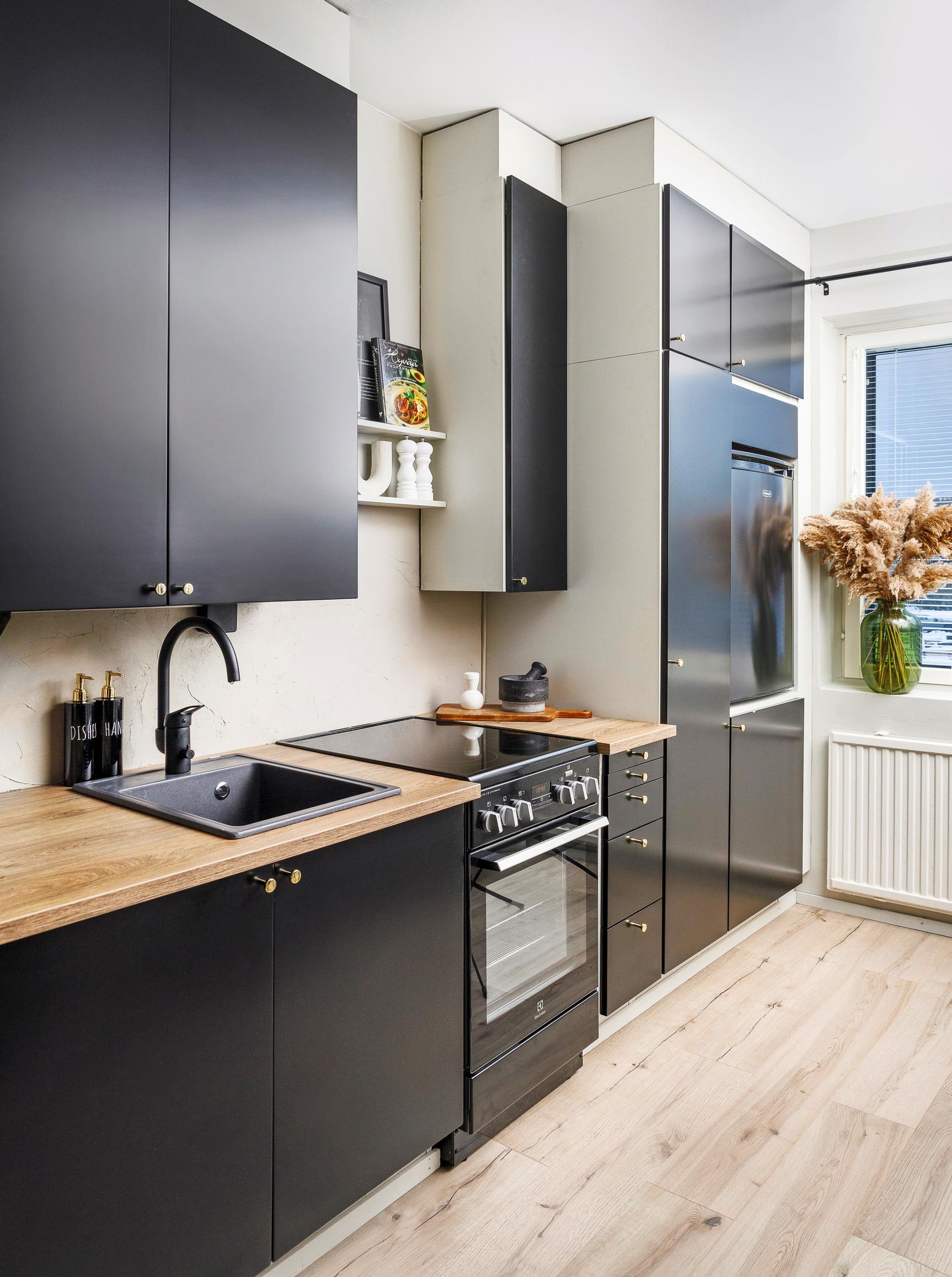 Kitchen cabinets and countertop