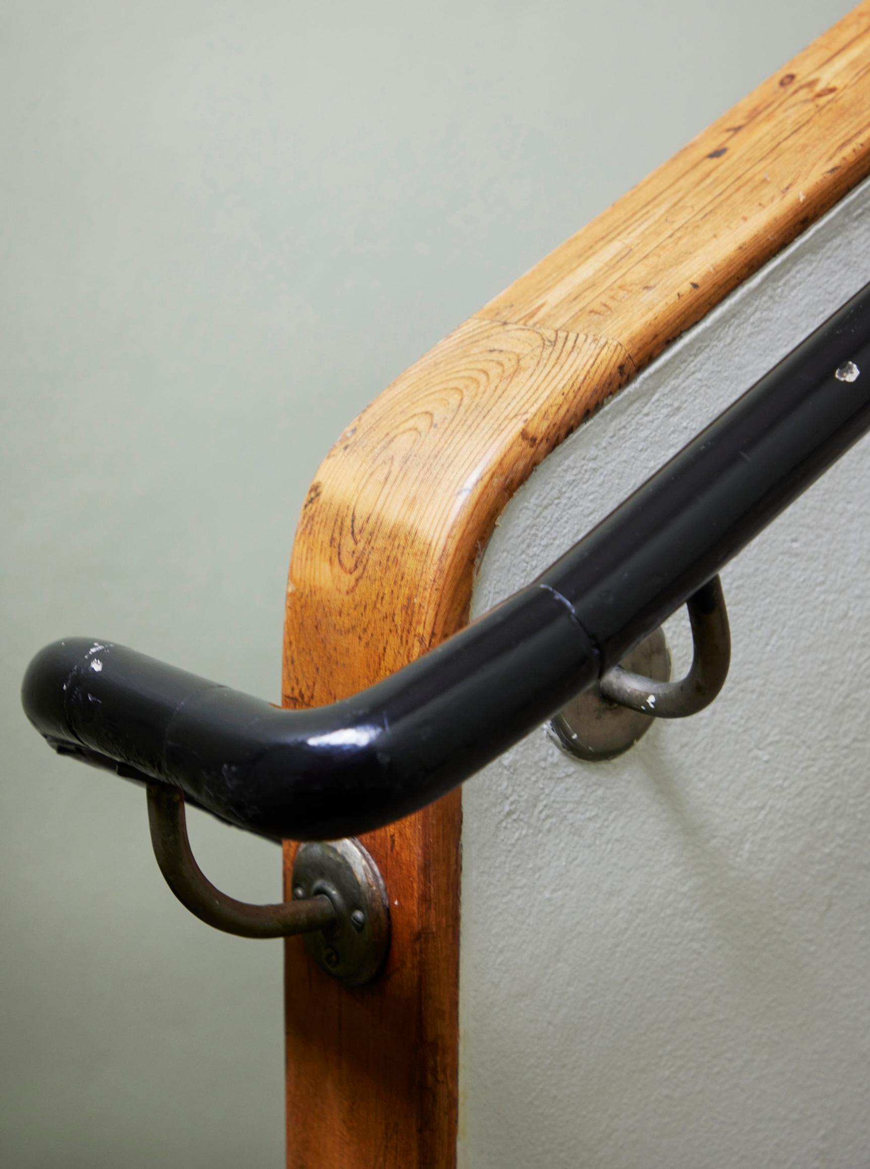 Masonry railing of Mäntylä’s staircase