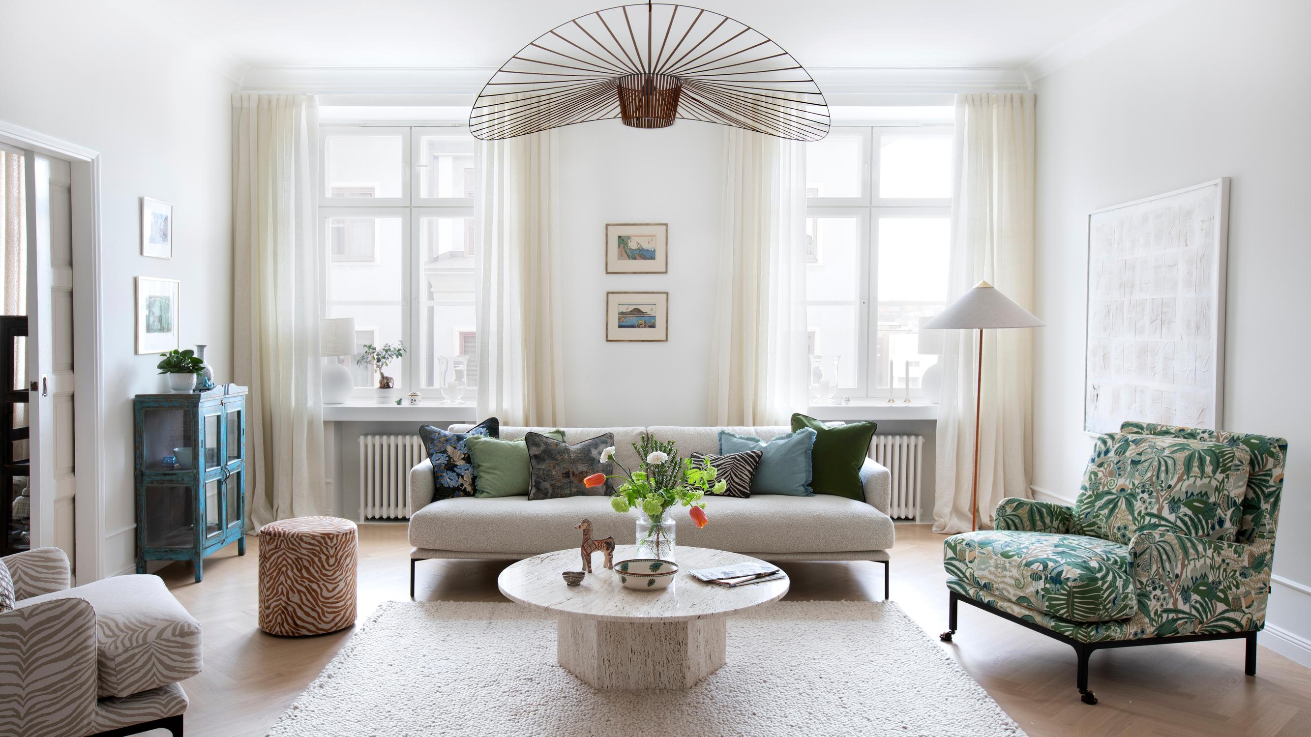 “Someone might wonder how a family with children can be this tidy”—the Lauritzon family transformed their new home into a peaceful haven