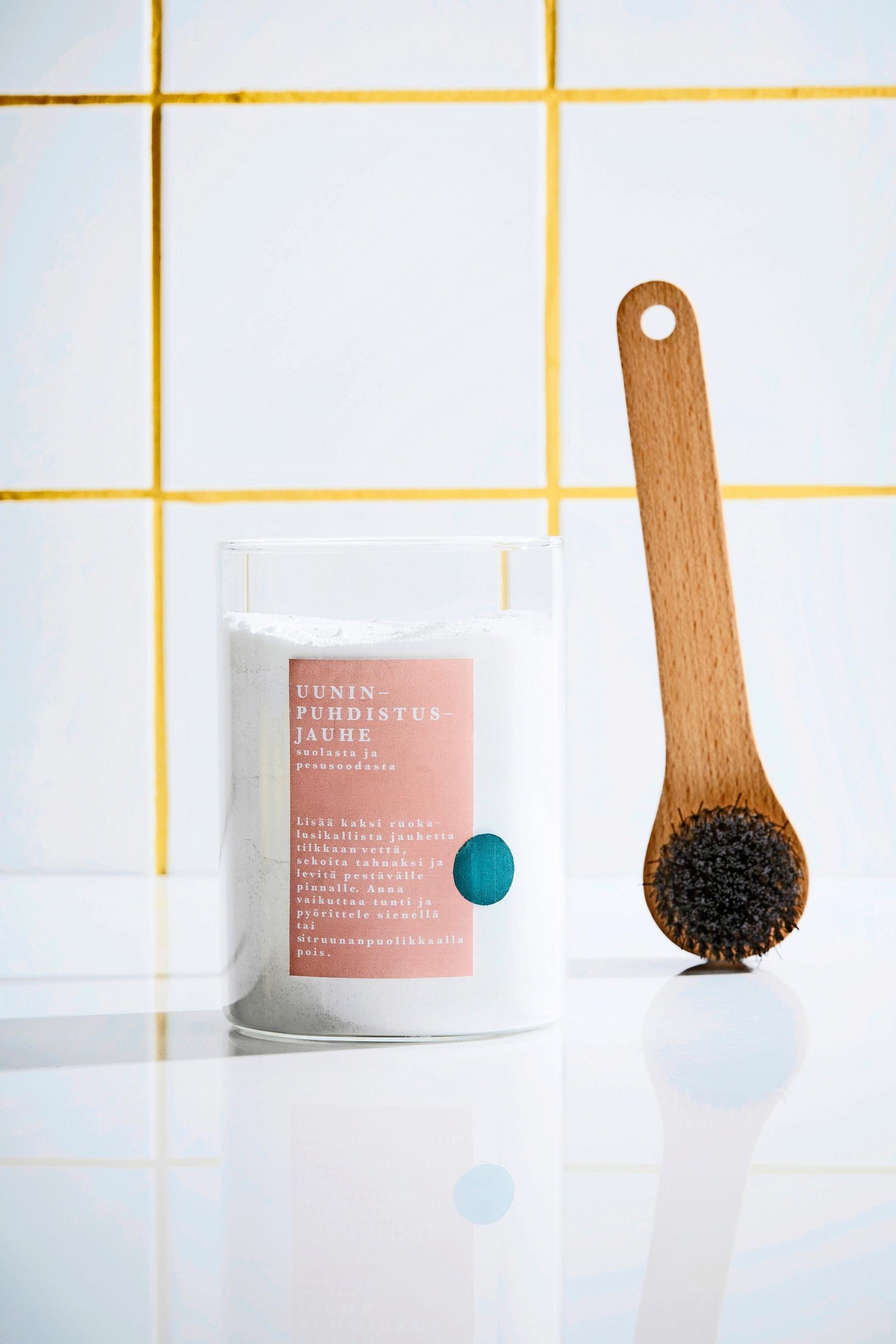homemade oven cleaning powder