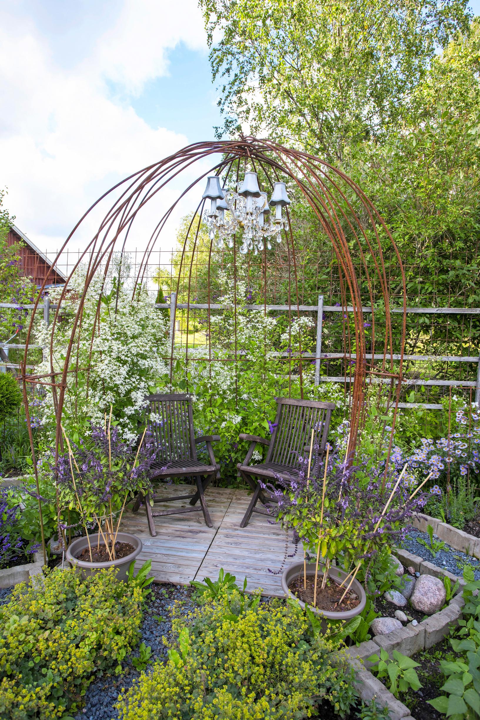 yard seating areas