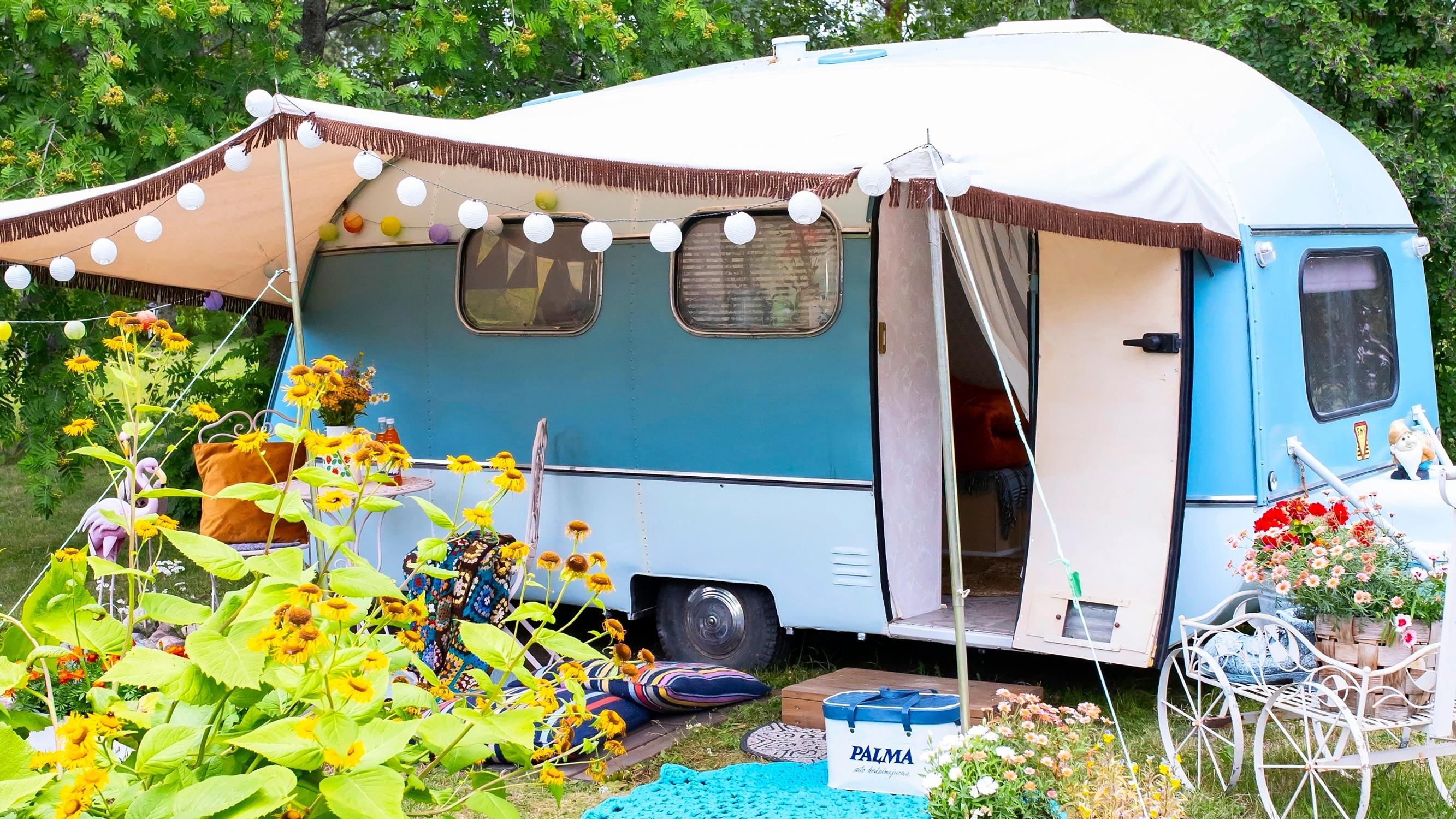 From ruin to radiance: how Susanna’s run-down caravan became the apple of her eye
