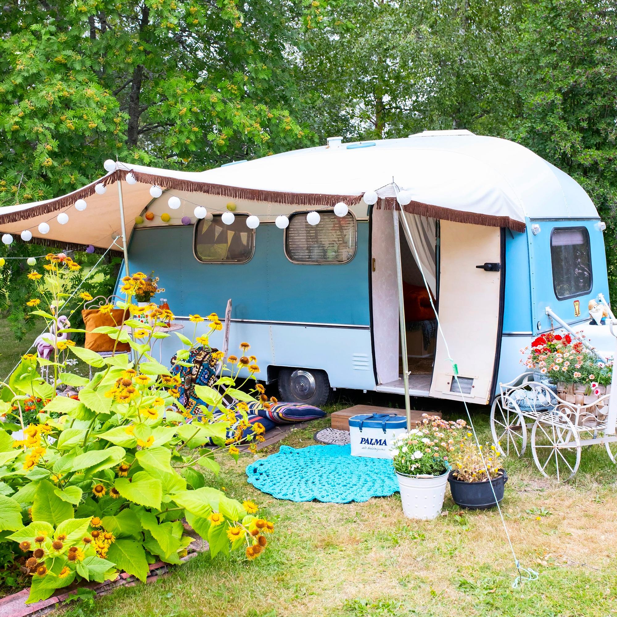 From ruin to radiance: how Susanna’s run-down caravan became the apple of her eye