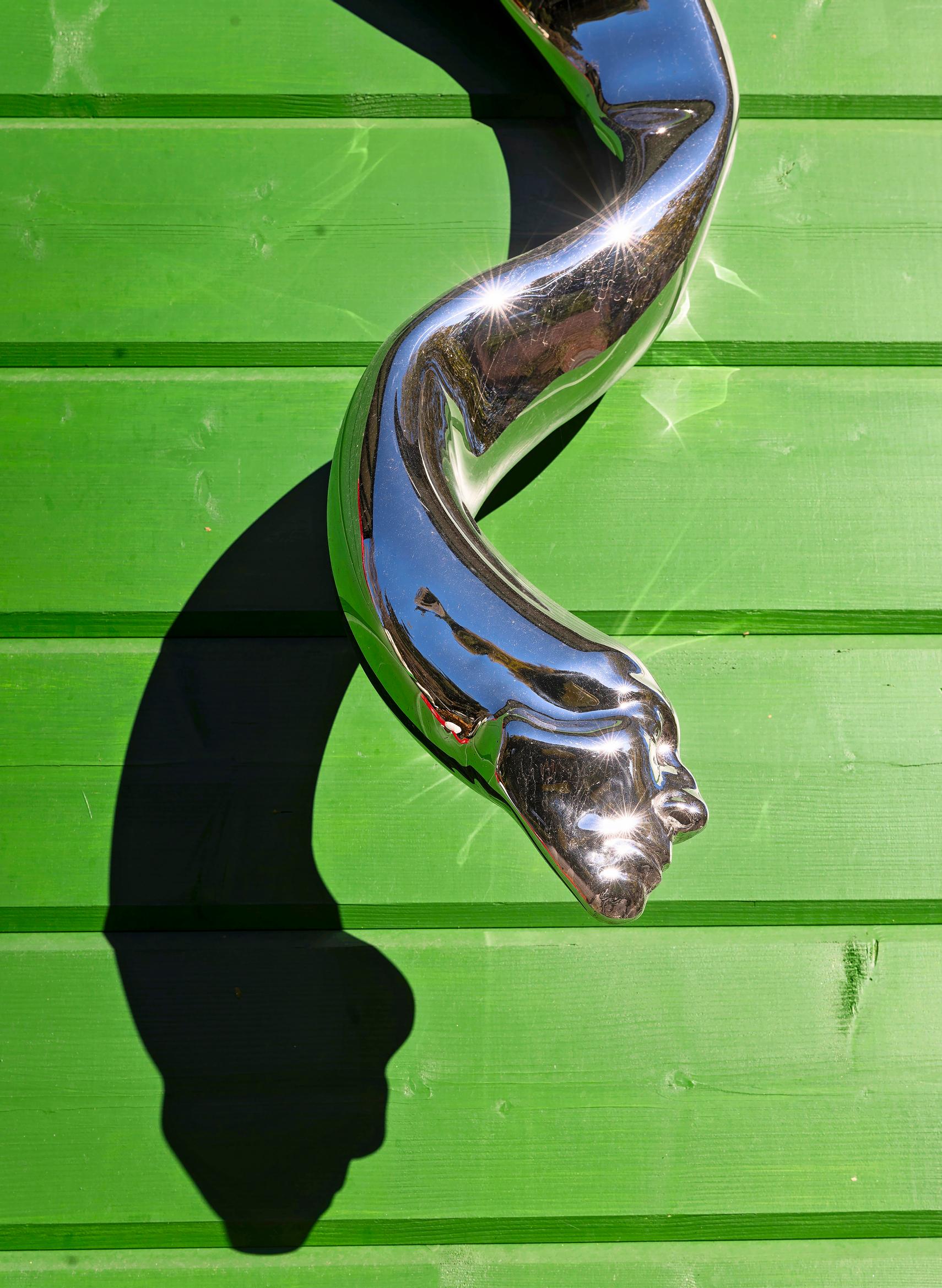 Kimmo Schroderus’s snake sculpture