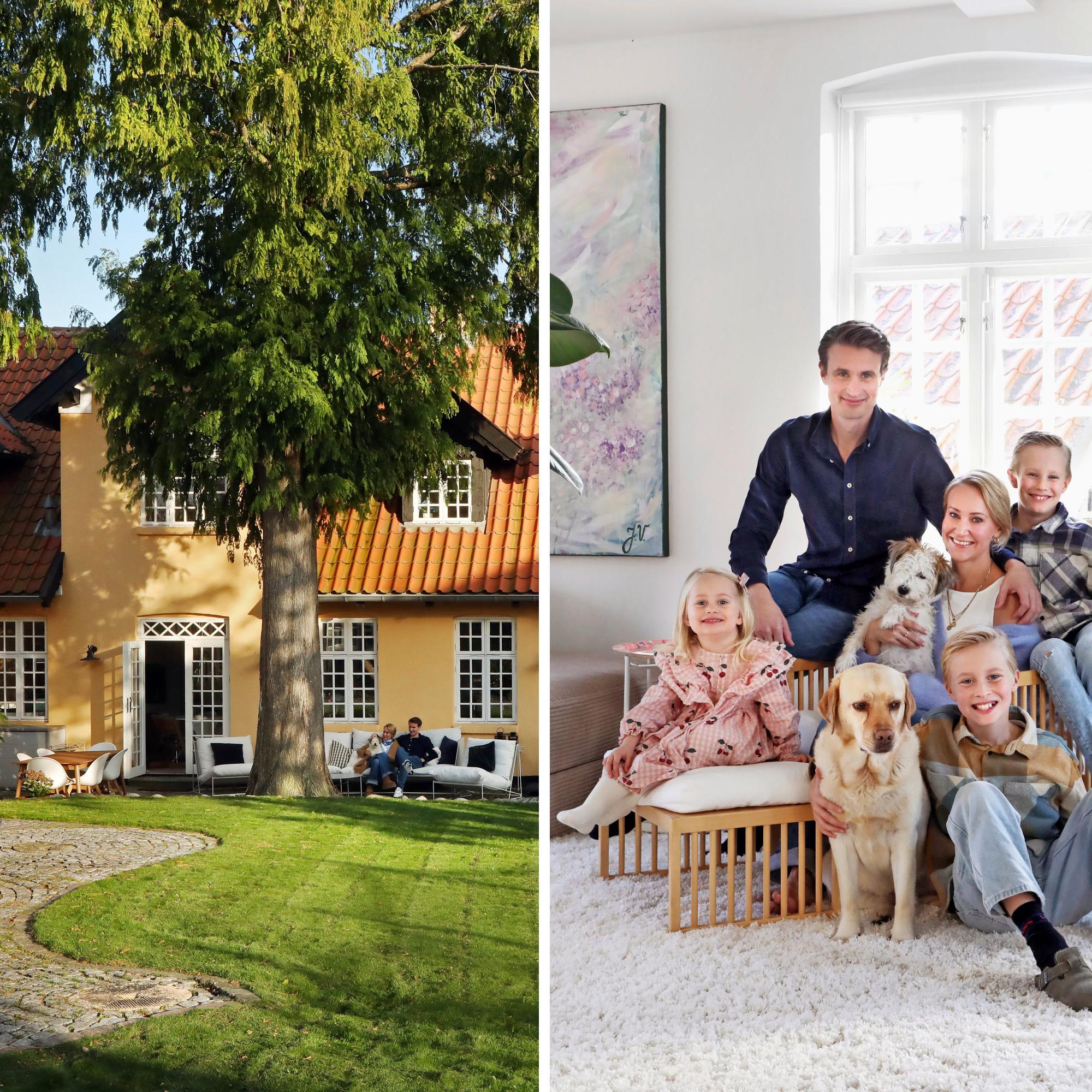 Finnish Jasmin’s family rented an 1880s merchant’s house near Copenhagen: “Being surrounded by beauty eases homesickness”