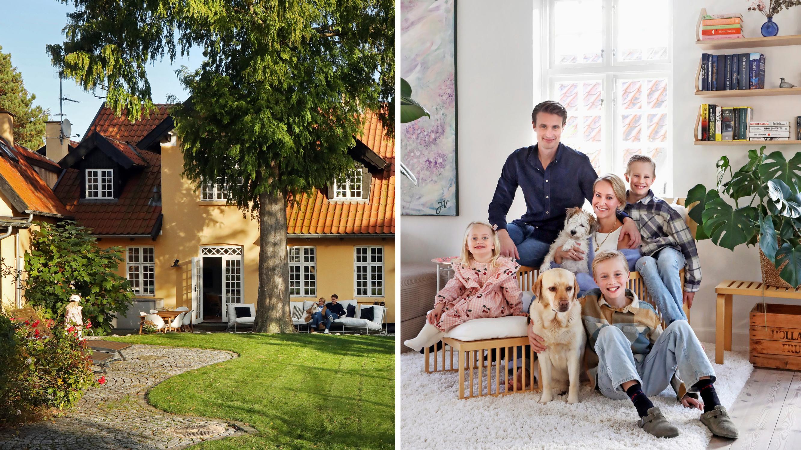 Finnish Jasmin’s family rented an 1880s merchant’s house near Copenhagen: “Being surrounded by beauty eases homesickness”