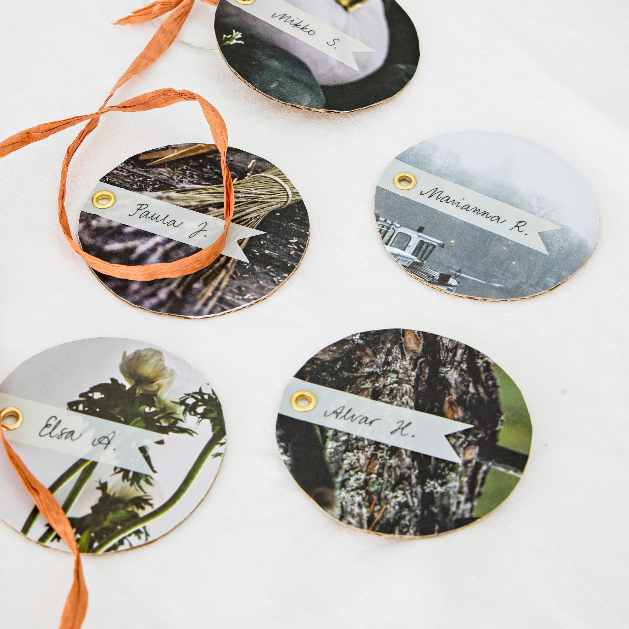 How to make place cards: here’s how to add fun details to your table setting using affordable recycled materials