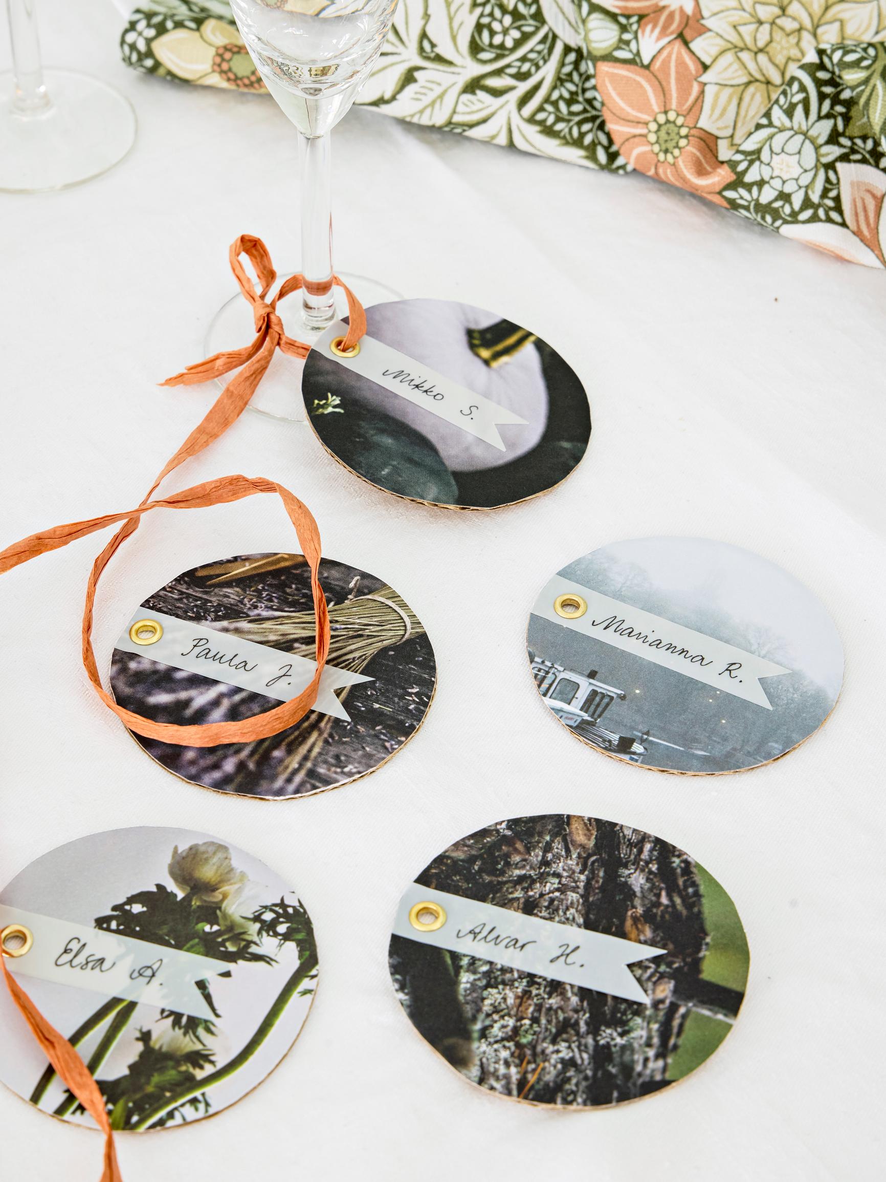 How to make place cards: here’s how to add fun details to your table setting using affordable recycled materials