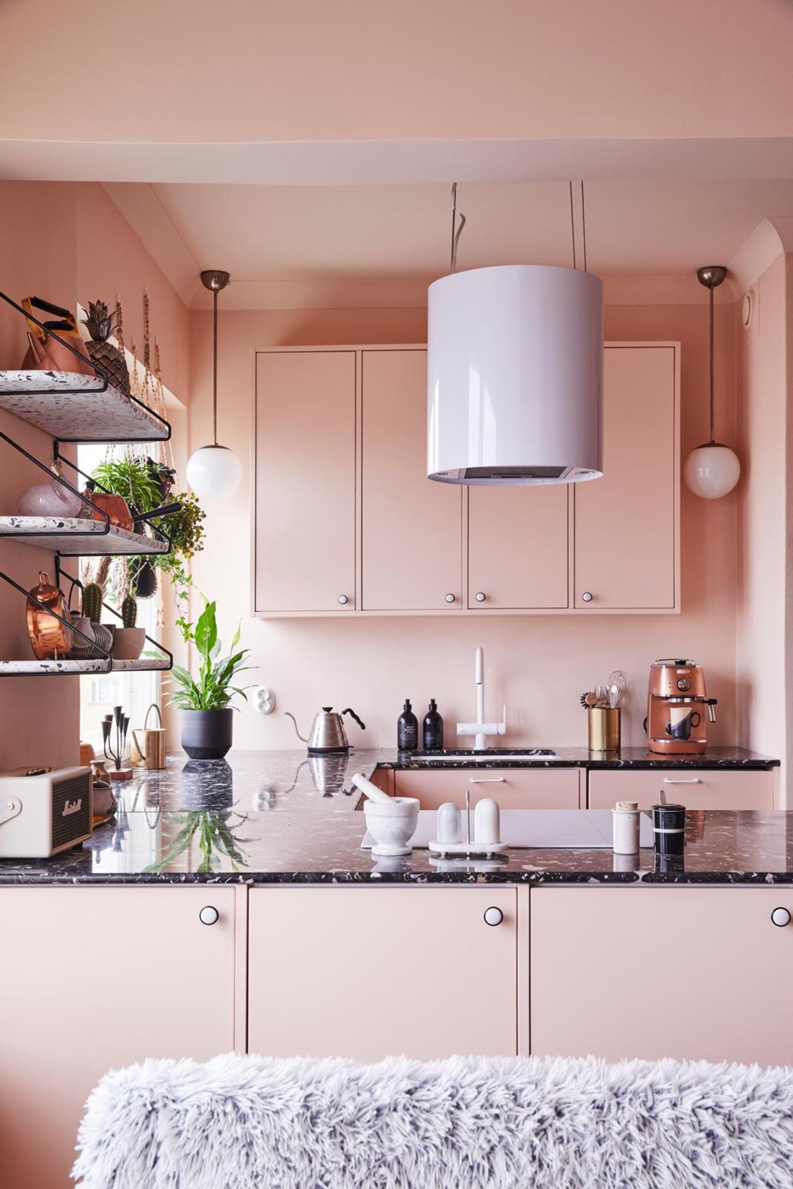 Pink kitchen