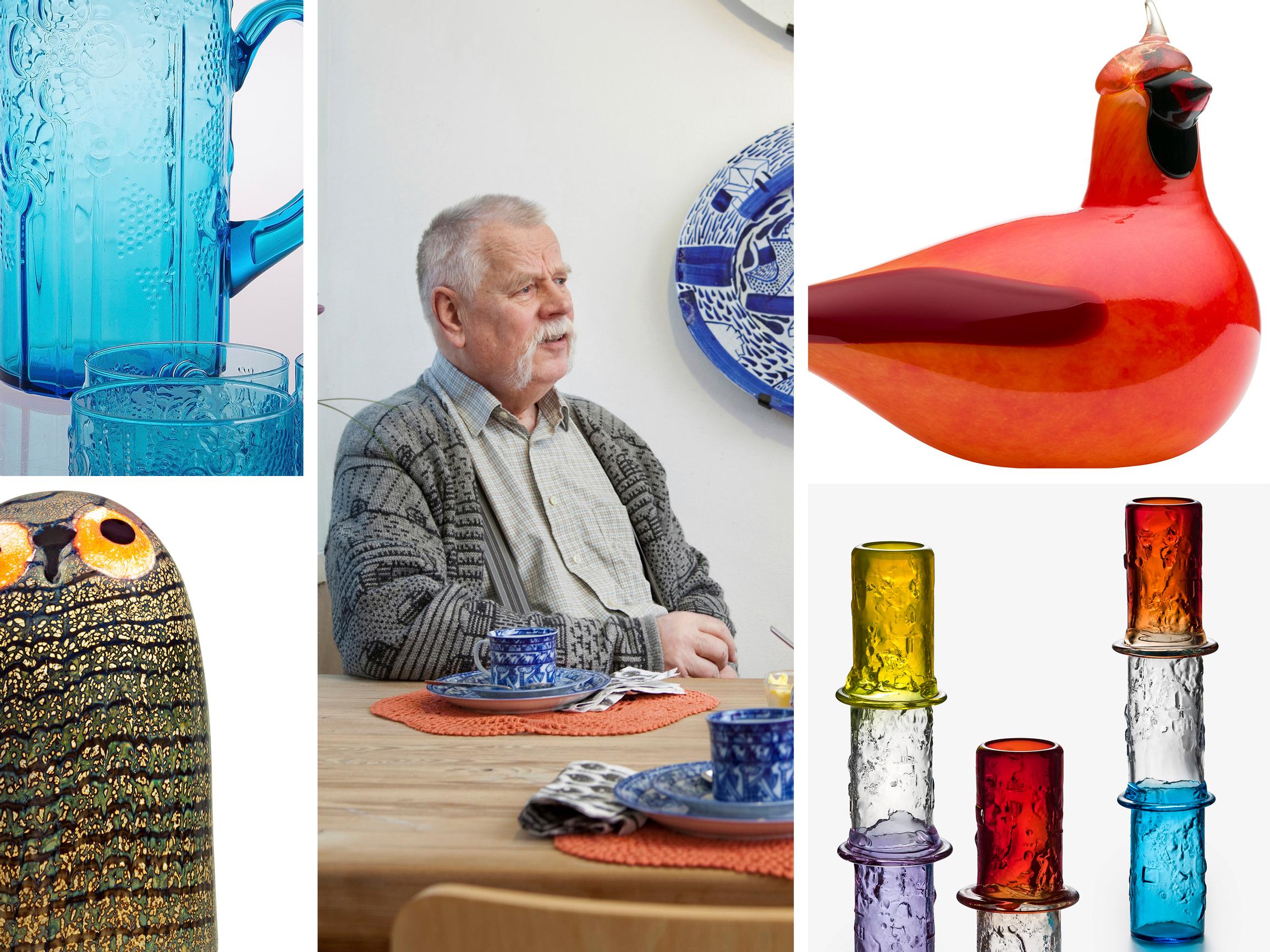 For Oiva Toikka, work meant fun—the life of the beloved glass artist