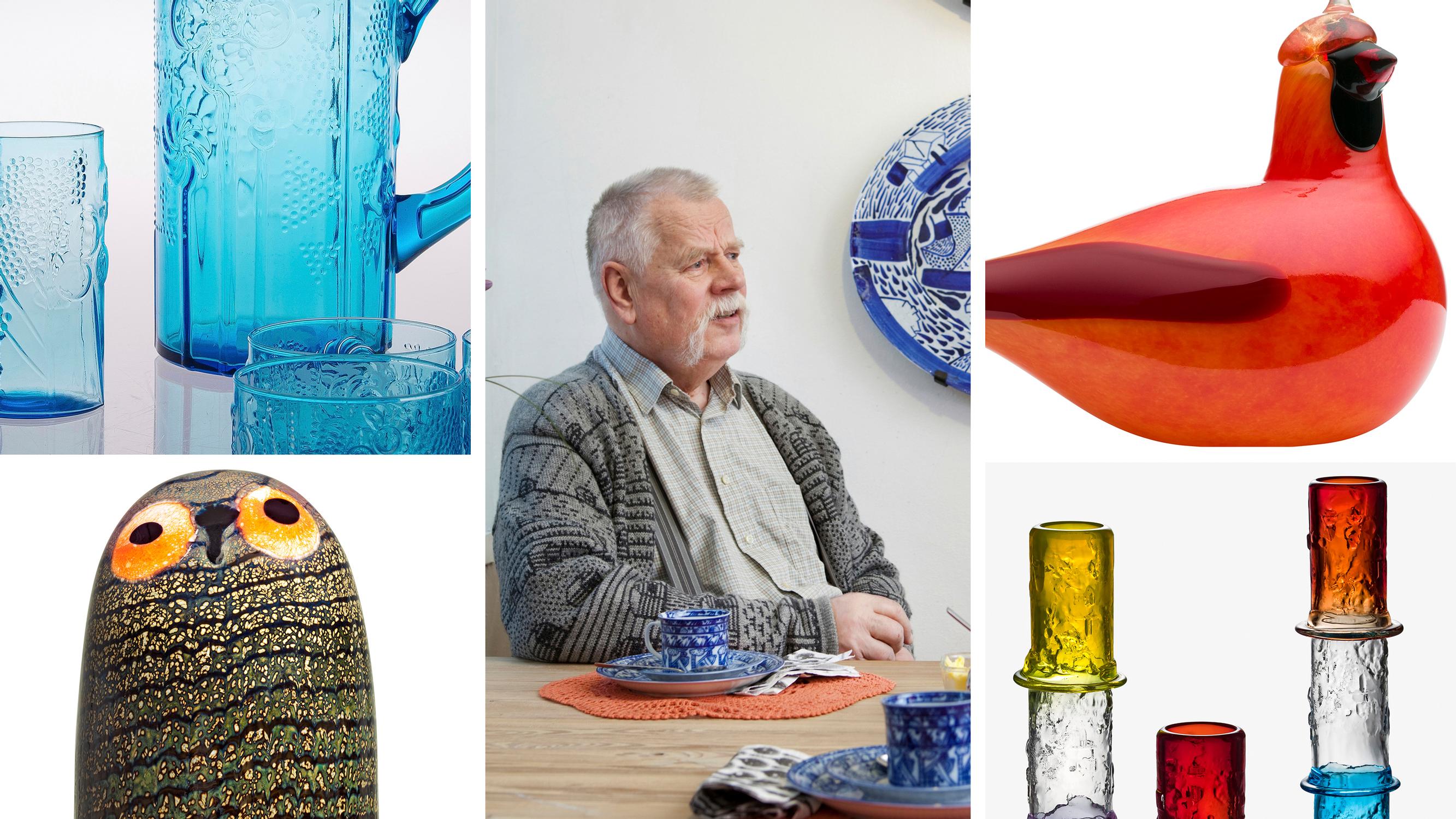 For Oiva Toikka, work meant fun—the life of the beloved glass artist