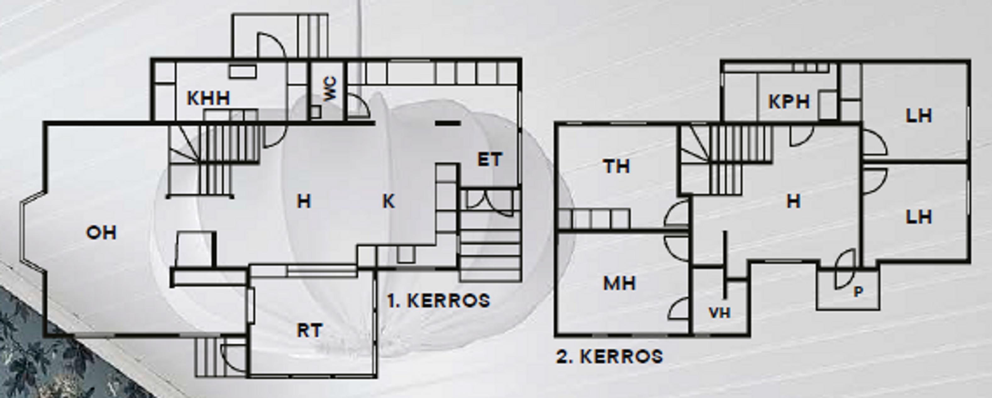 Floor plan of the house