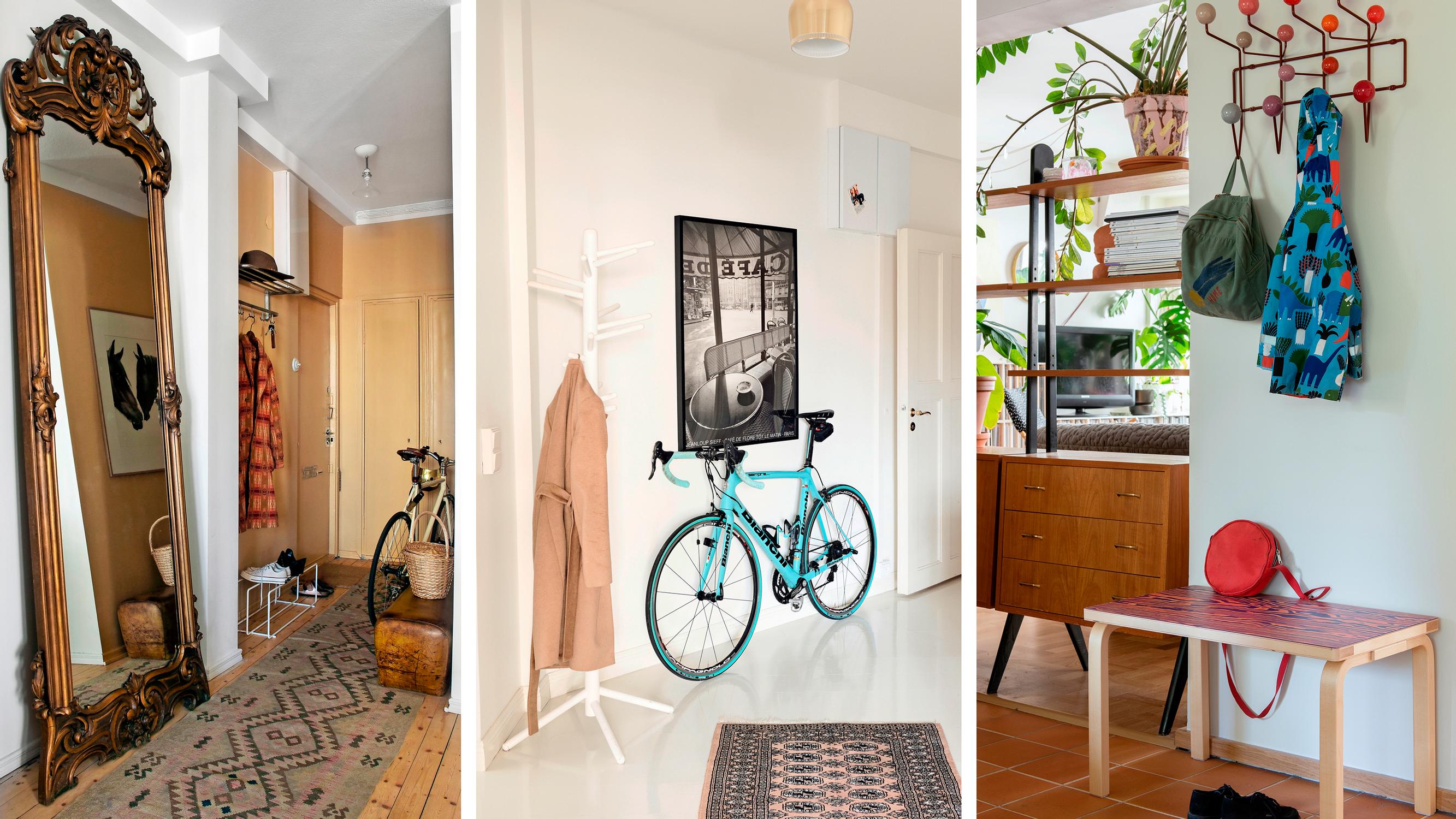 11 entryways to inspire you: Dream cabinets, bike storage and a chalkboard wall!