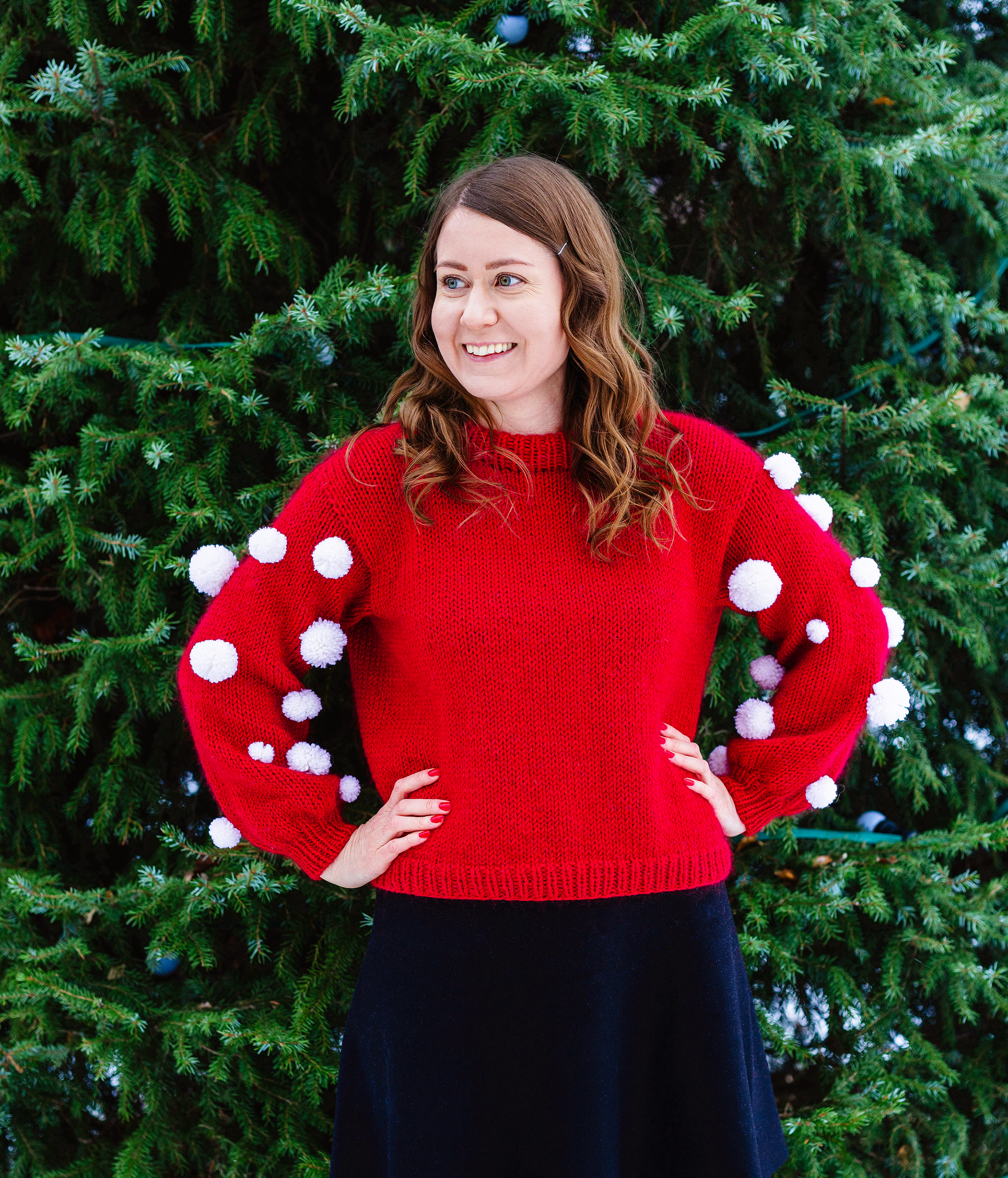 Christmas sweater—get the pattern! | Kotona Living