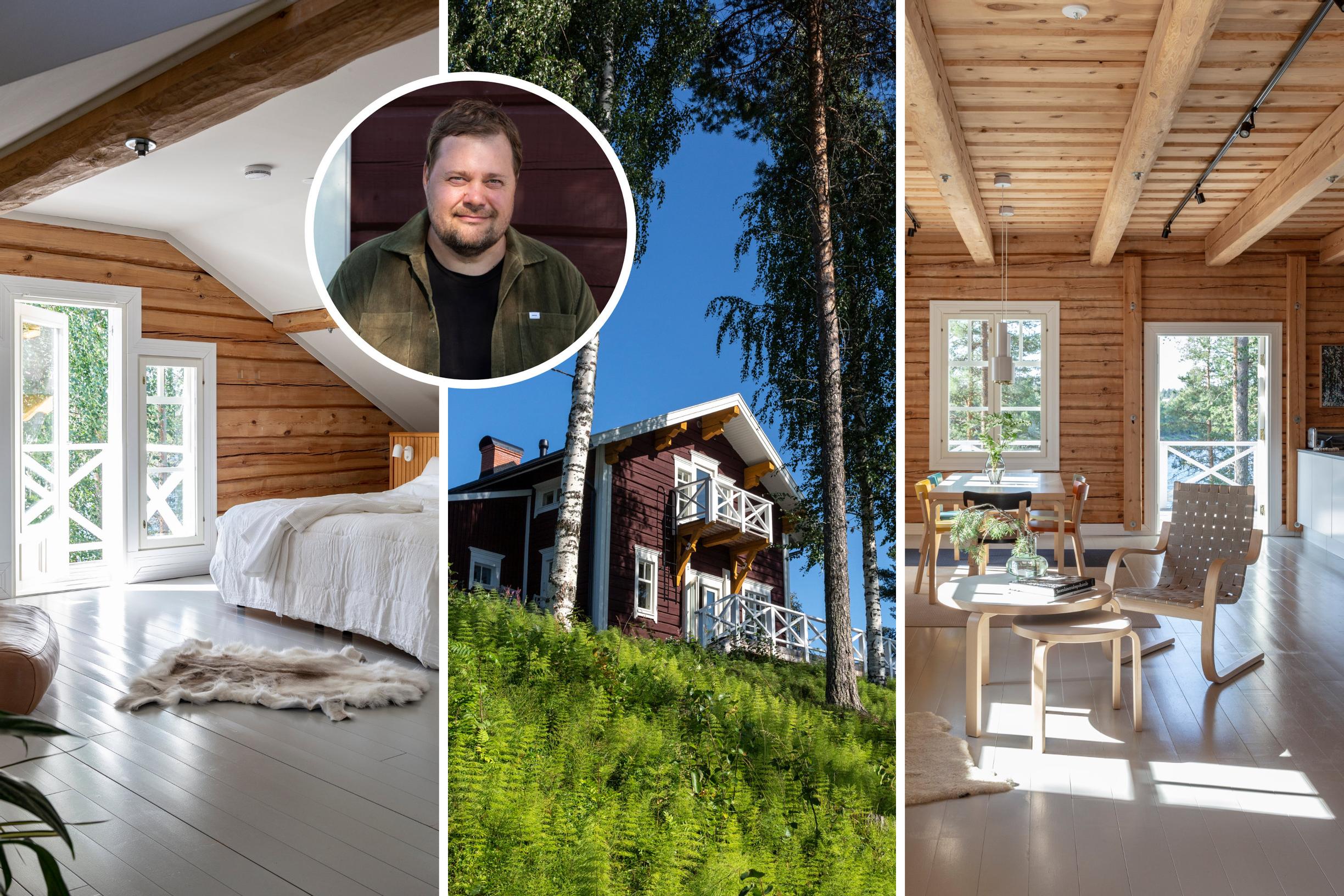 Wood-fired sauna, refreshing dips, and Lapland wilderness: step inside a Pello log home