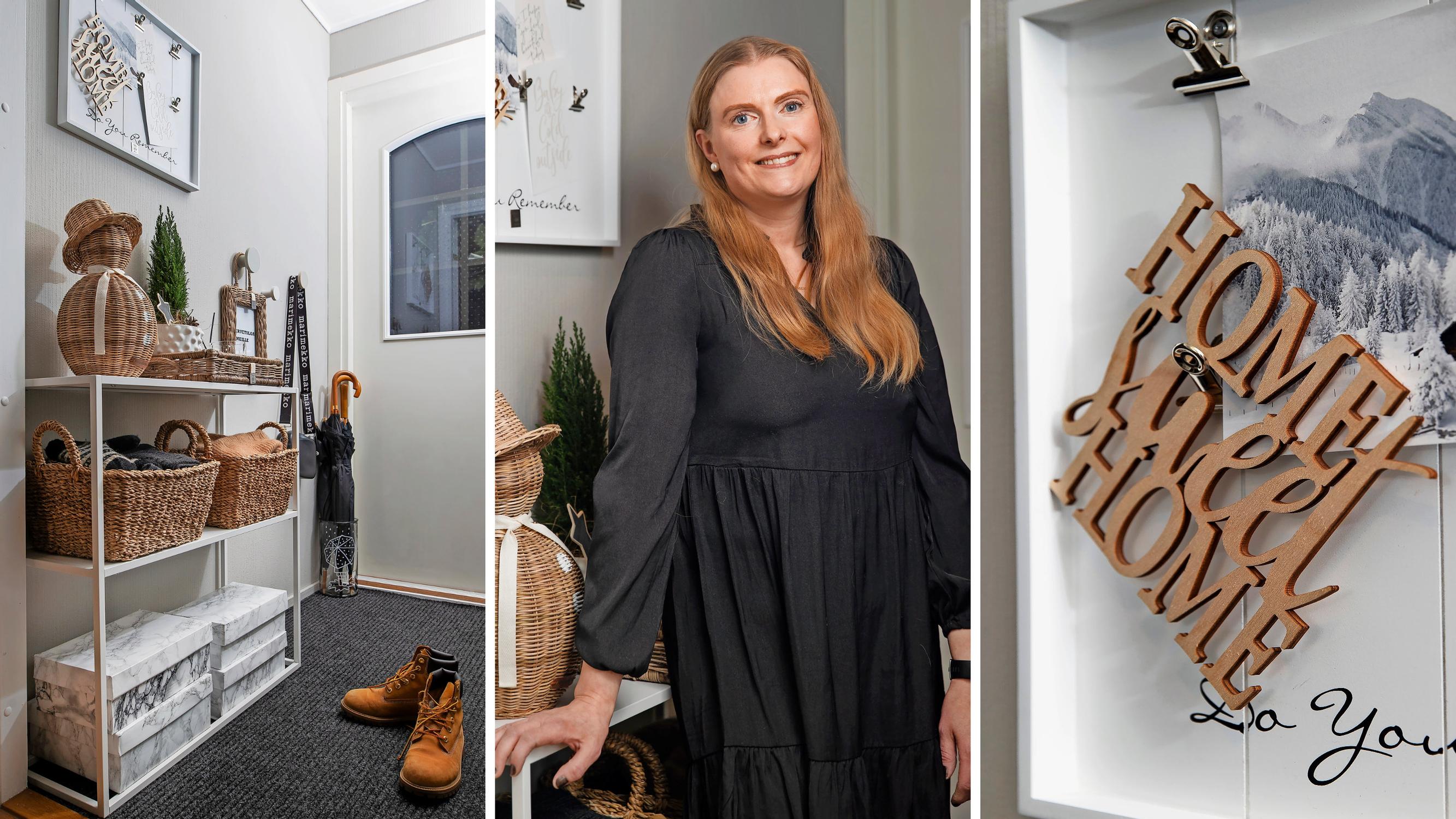 Small and affordable entryway makeover: “I finally got the entryway I dreamed of 19 years ago during the toddler years”
