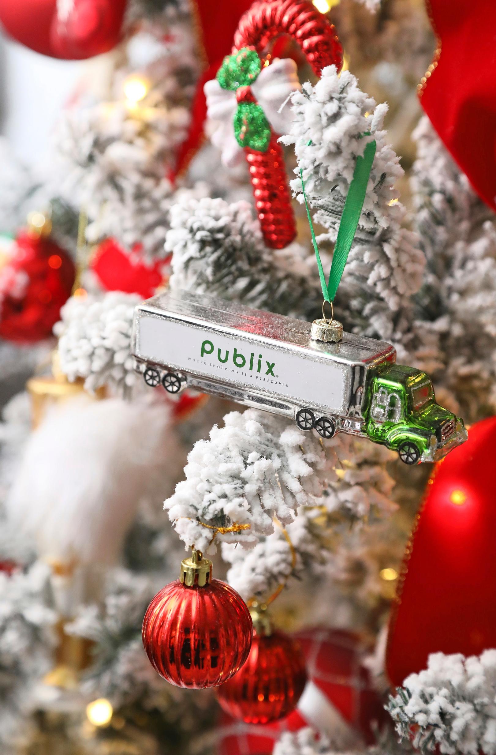 Christmas tree ornaments.