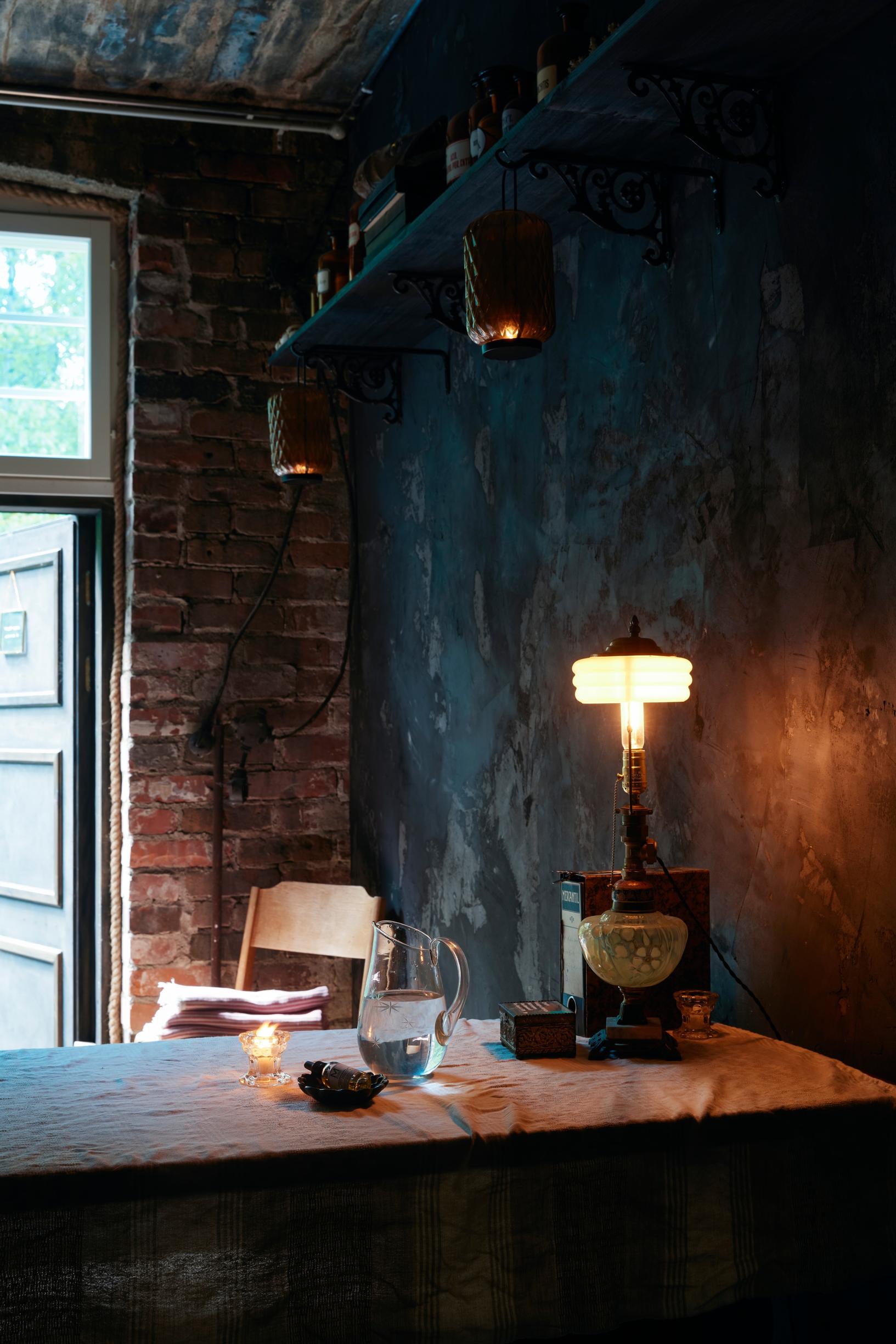 Uunisauna's lounge area in Ala-Emali