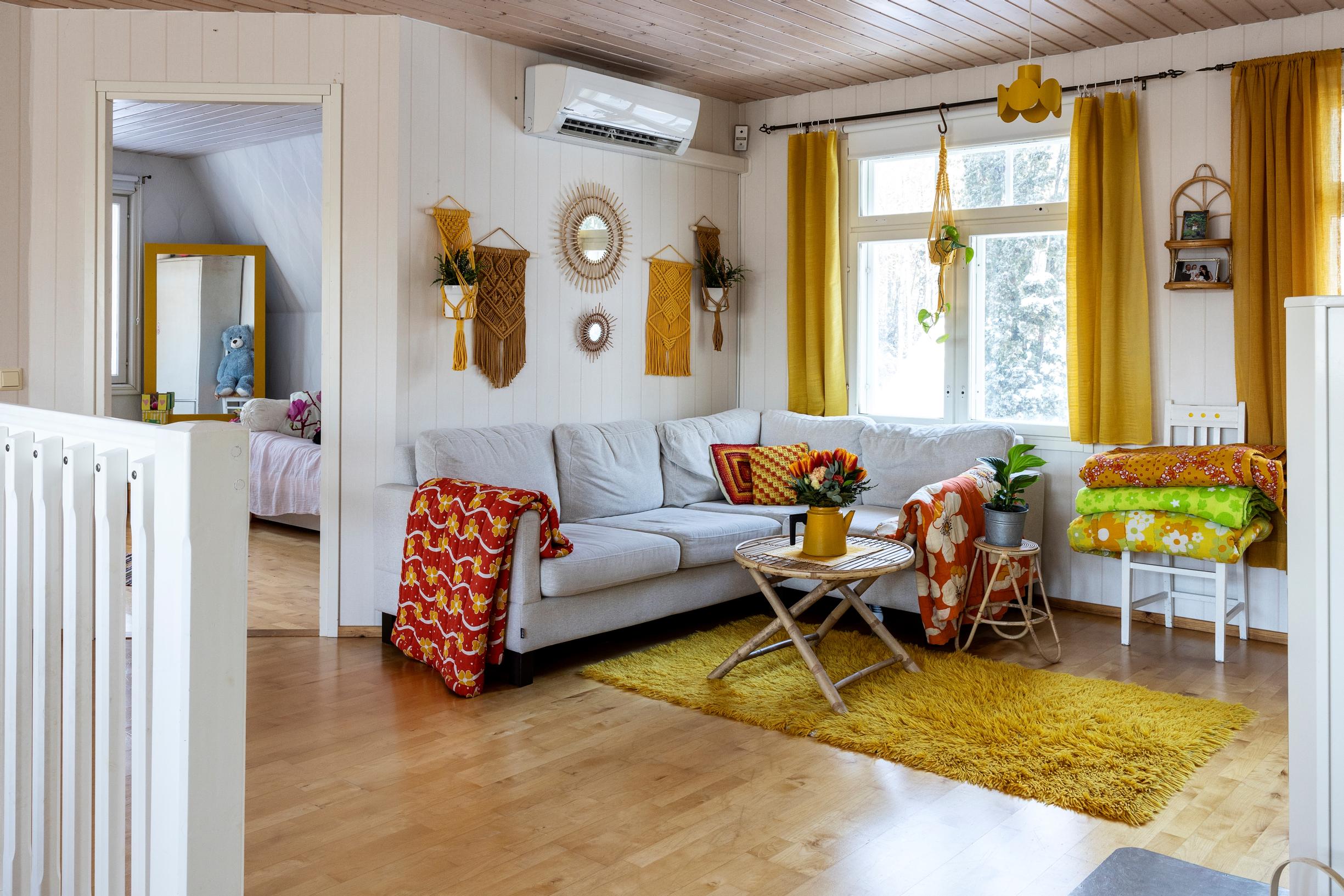 The Luomaranta living room.