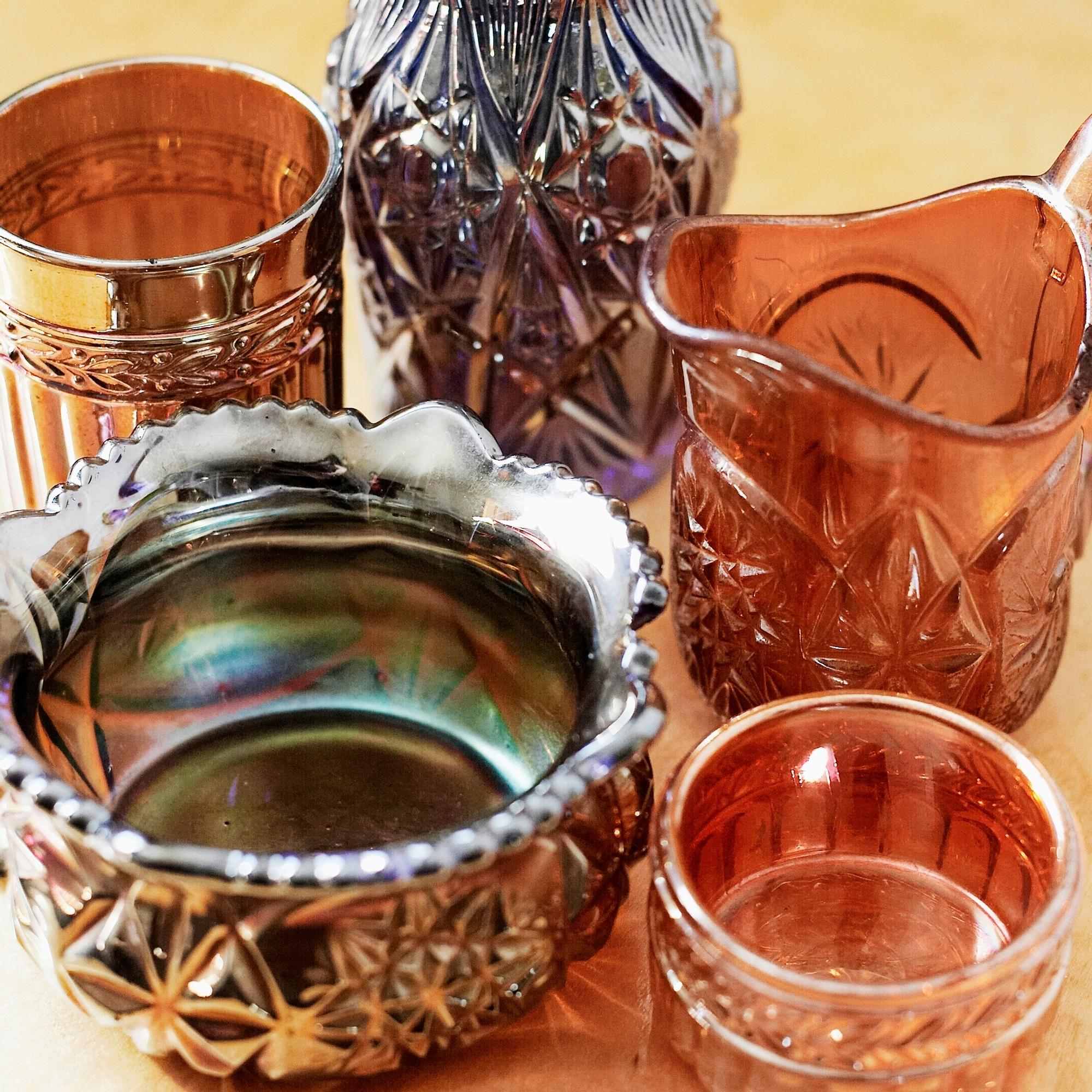 Carnival glass: is this iridescent collector’s favorite dangerous or safe to use?