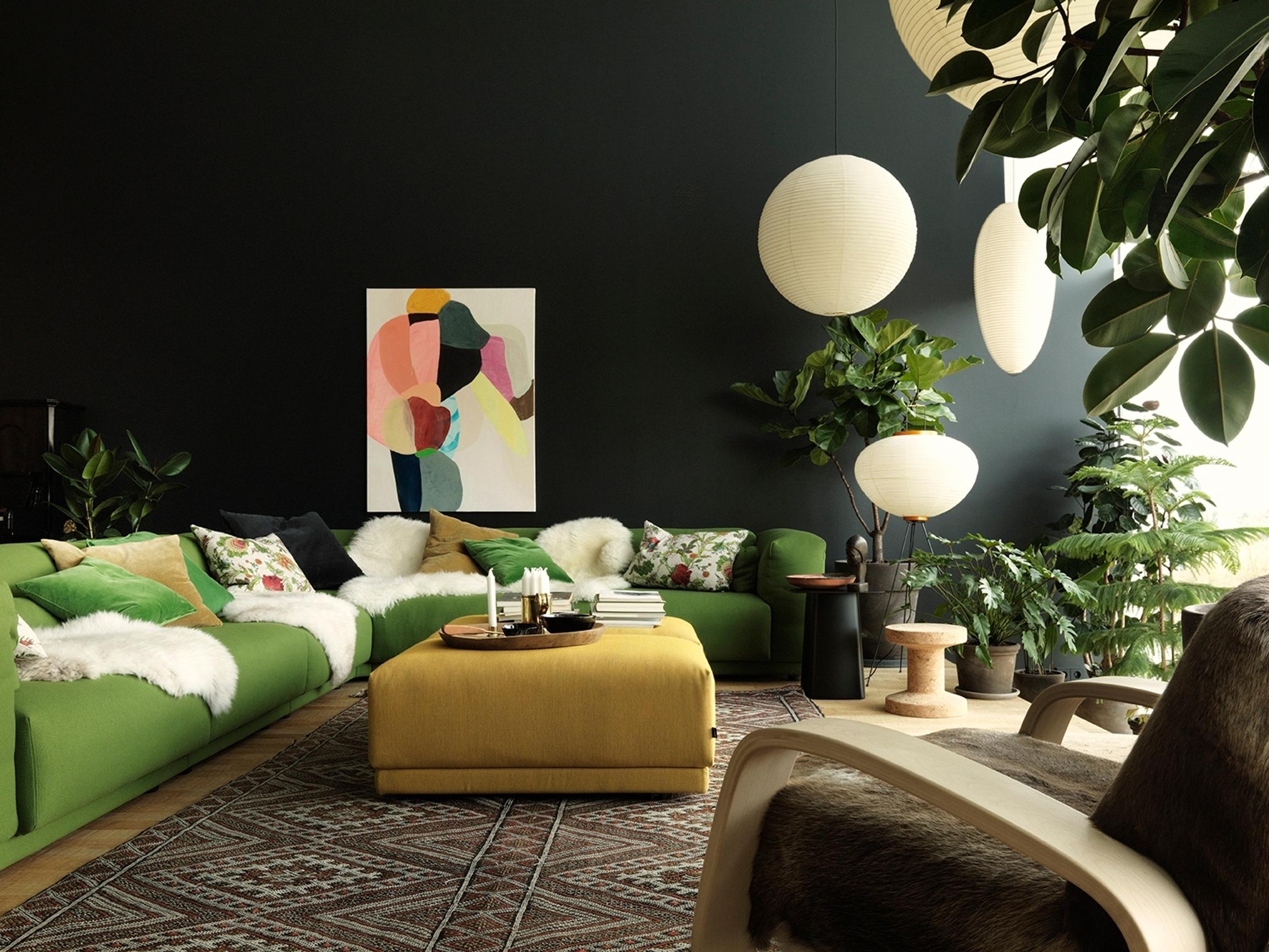 Rug in center of room