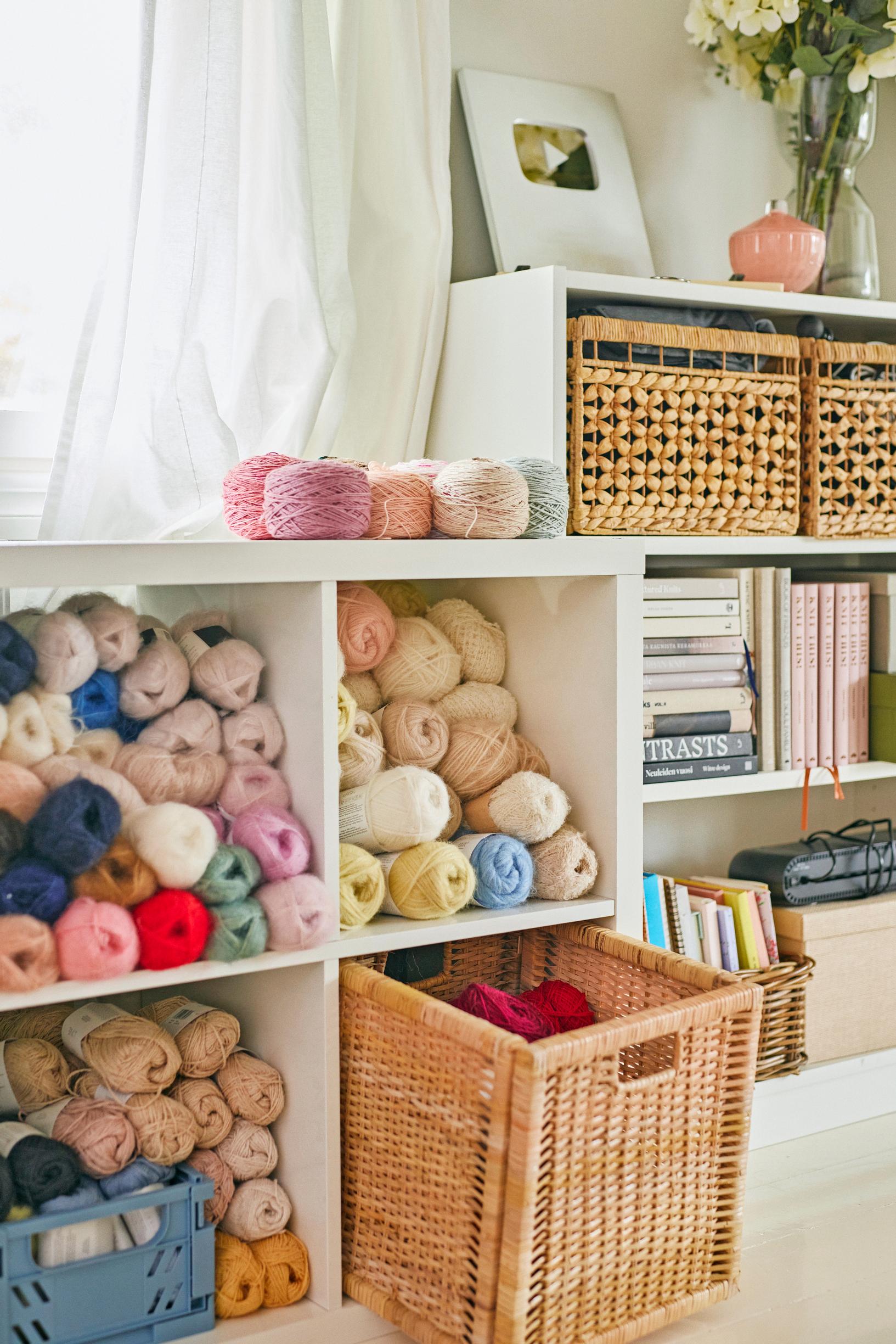 Kutovakika Veronika Lindberg’s yarn collection