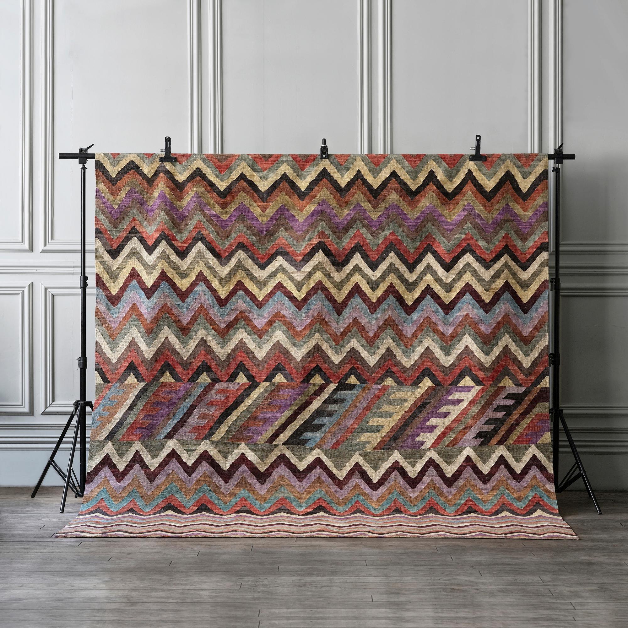 Kelim nomadic rug