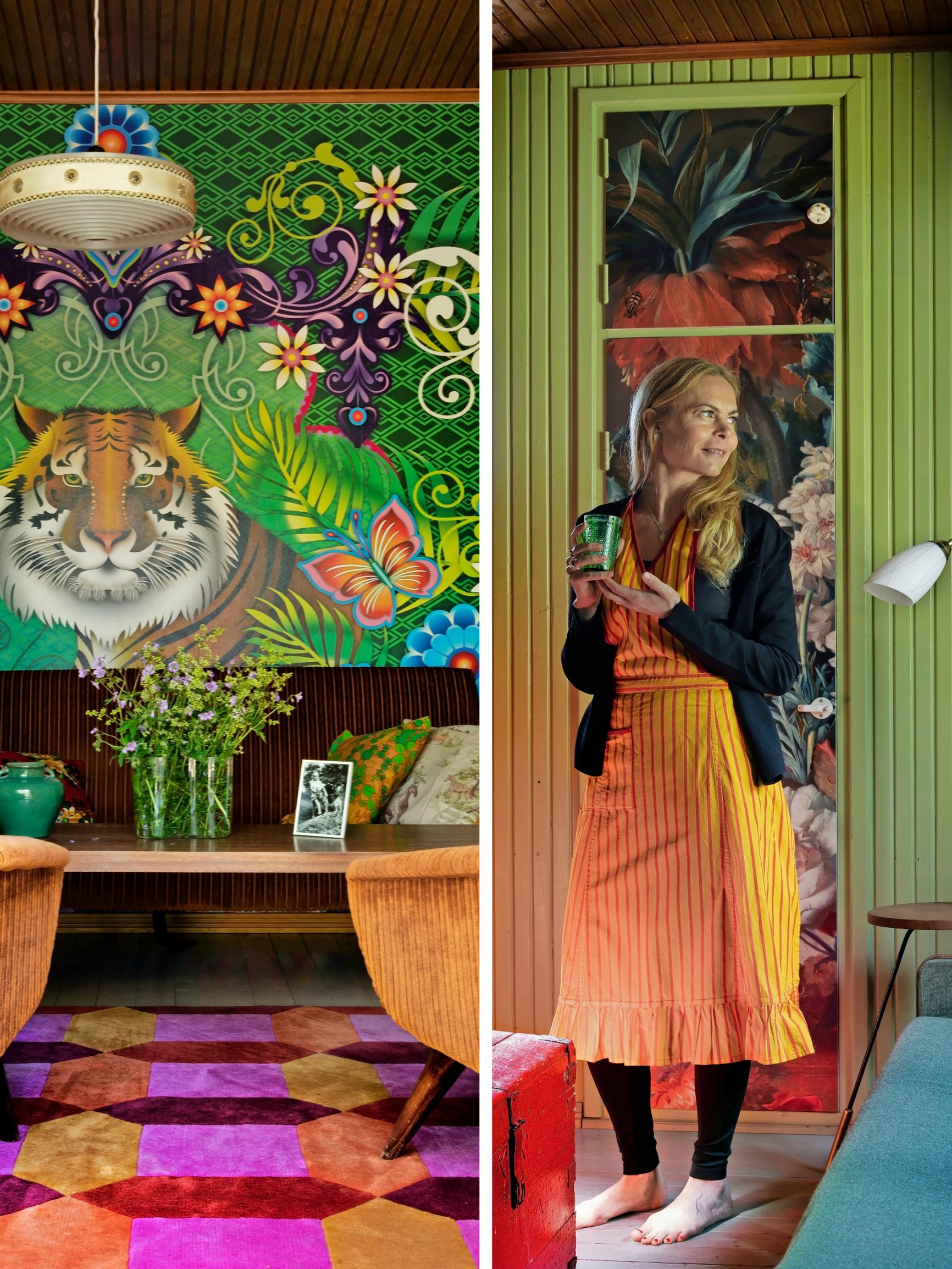 Inherited cottage convinced this blended family to move to the countryside—no shortage of color or surprises here!