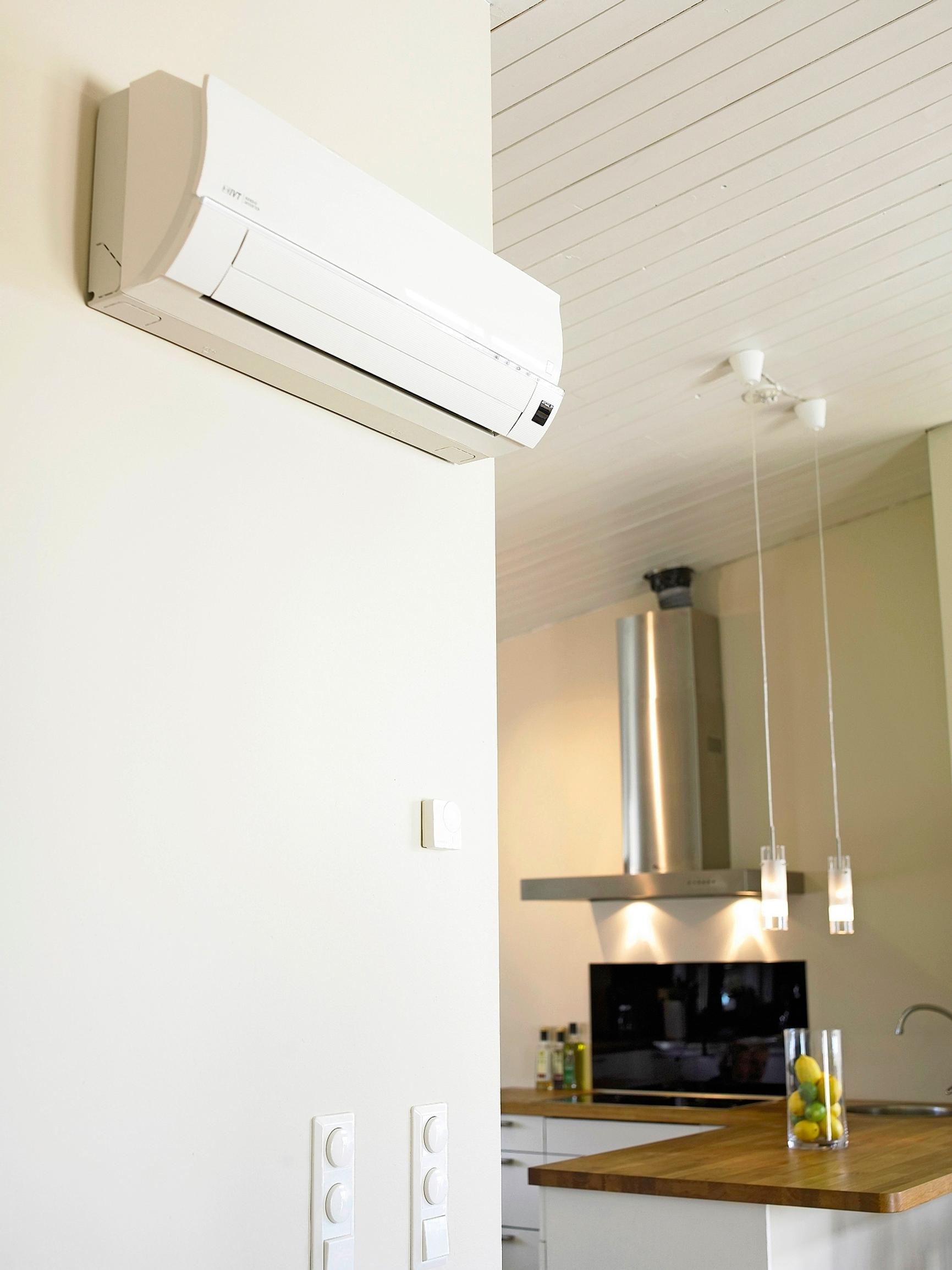 Indoor unit of an air-source heat pump