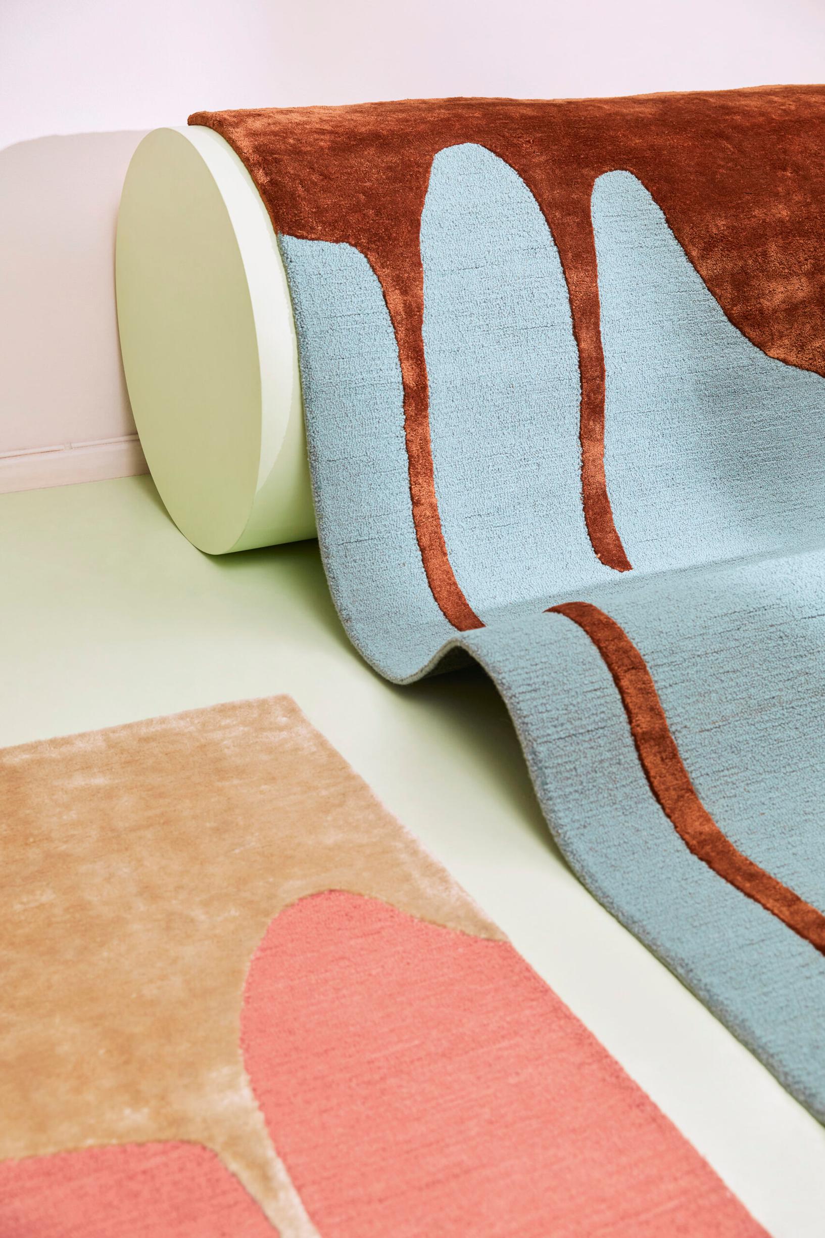 Colorful Sula rugs from Finarte.