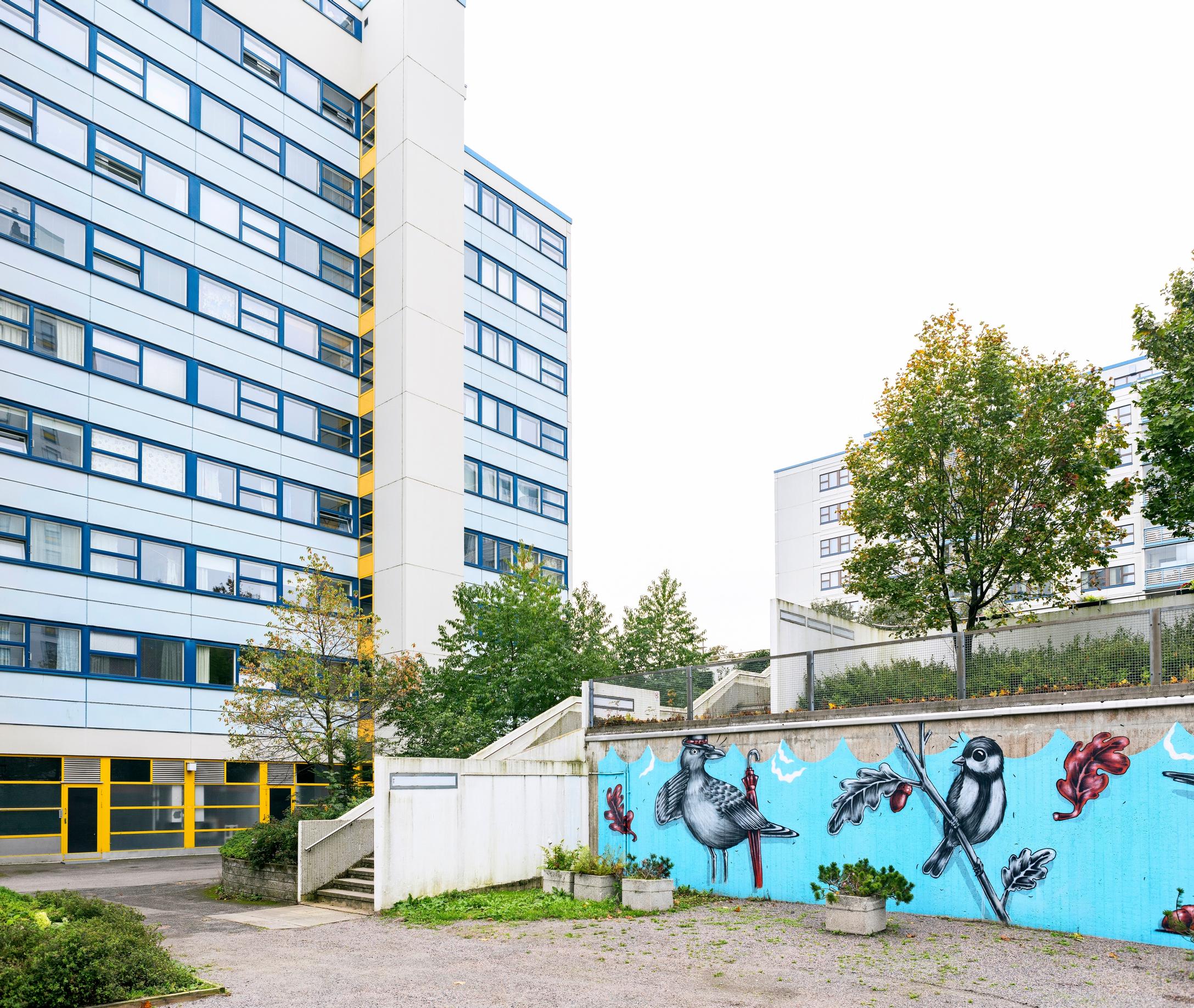 A building in Helsinki’s Merihaka known as Sorsanpesä