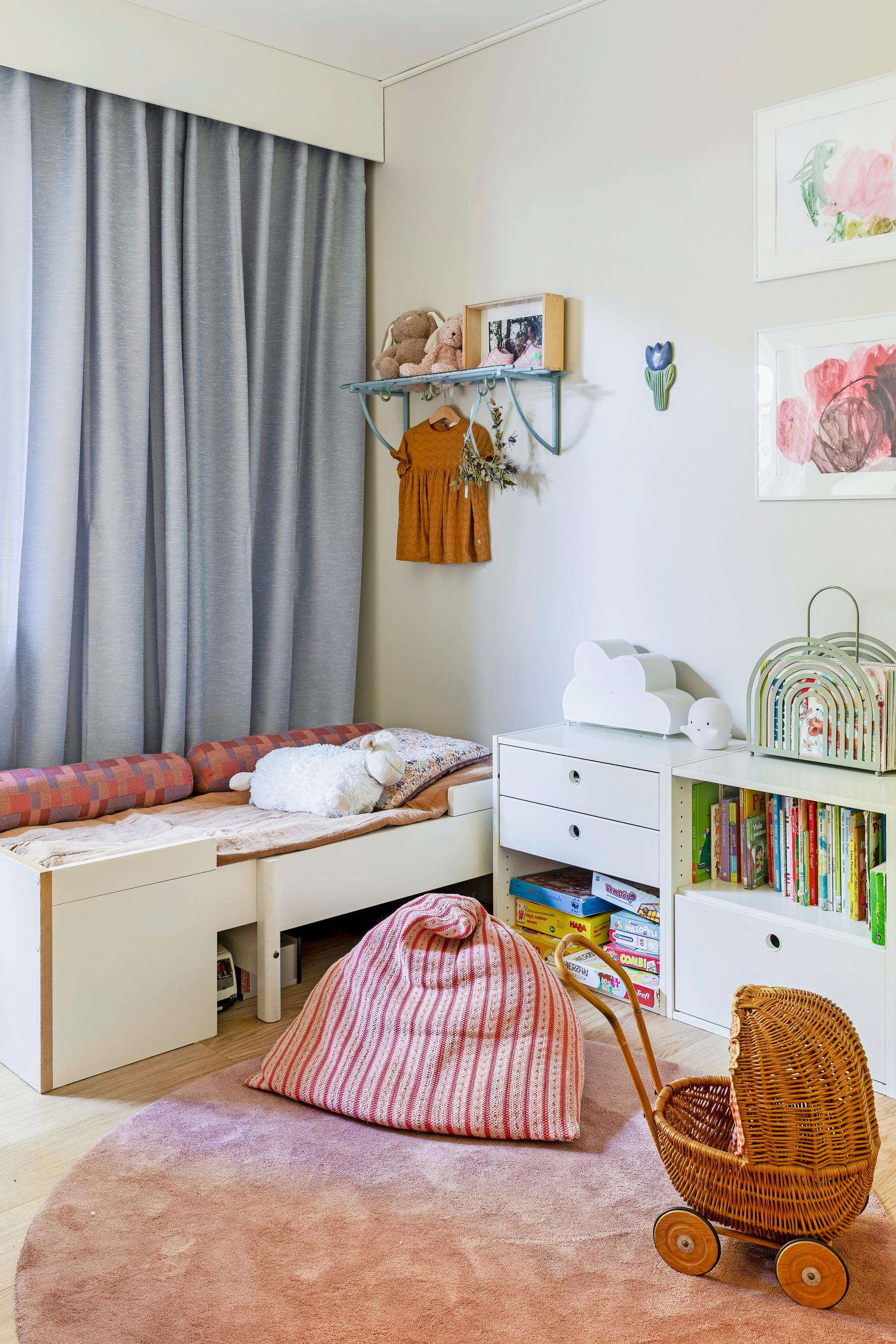 Photo of the children’s room featuring Muurame furniture.