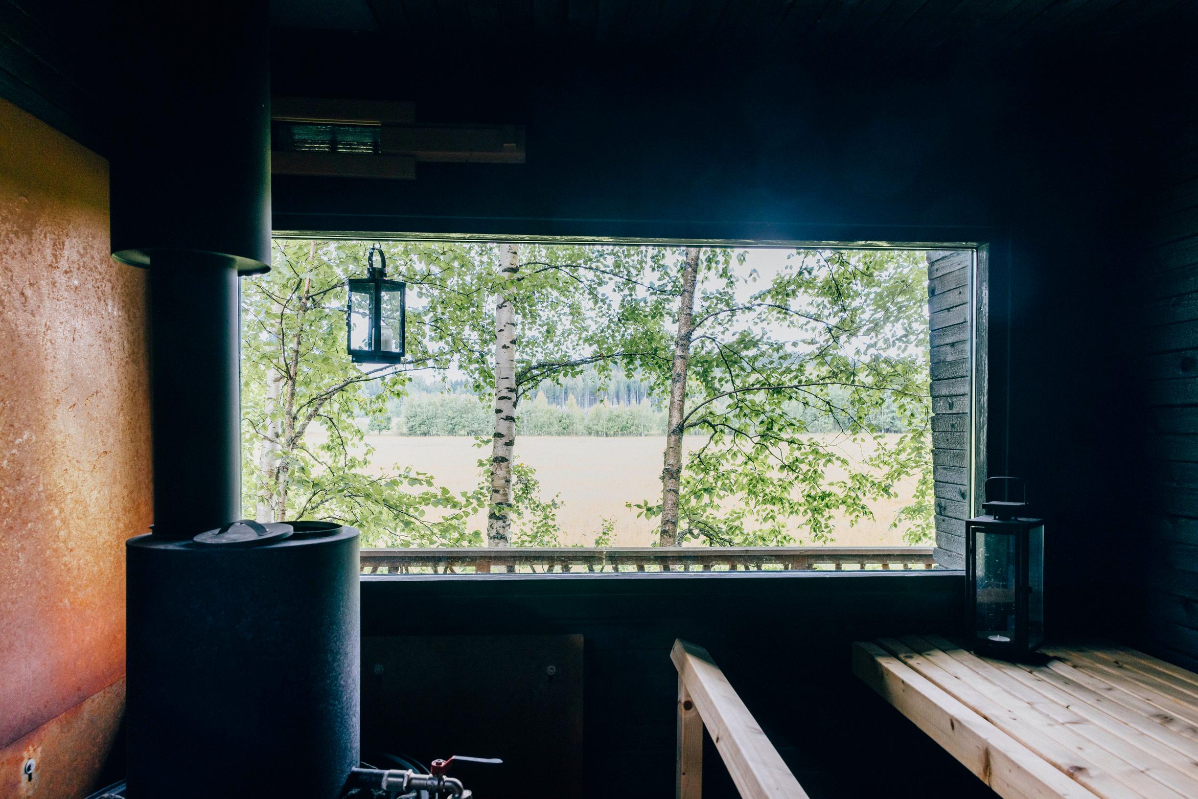 treehouse sauna