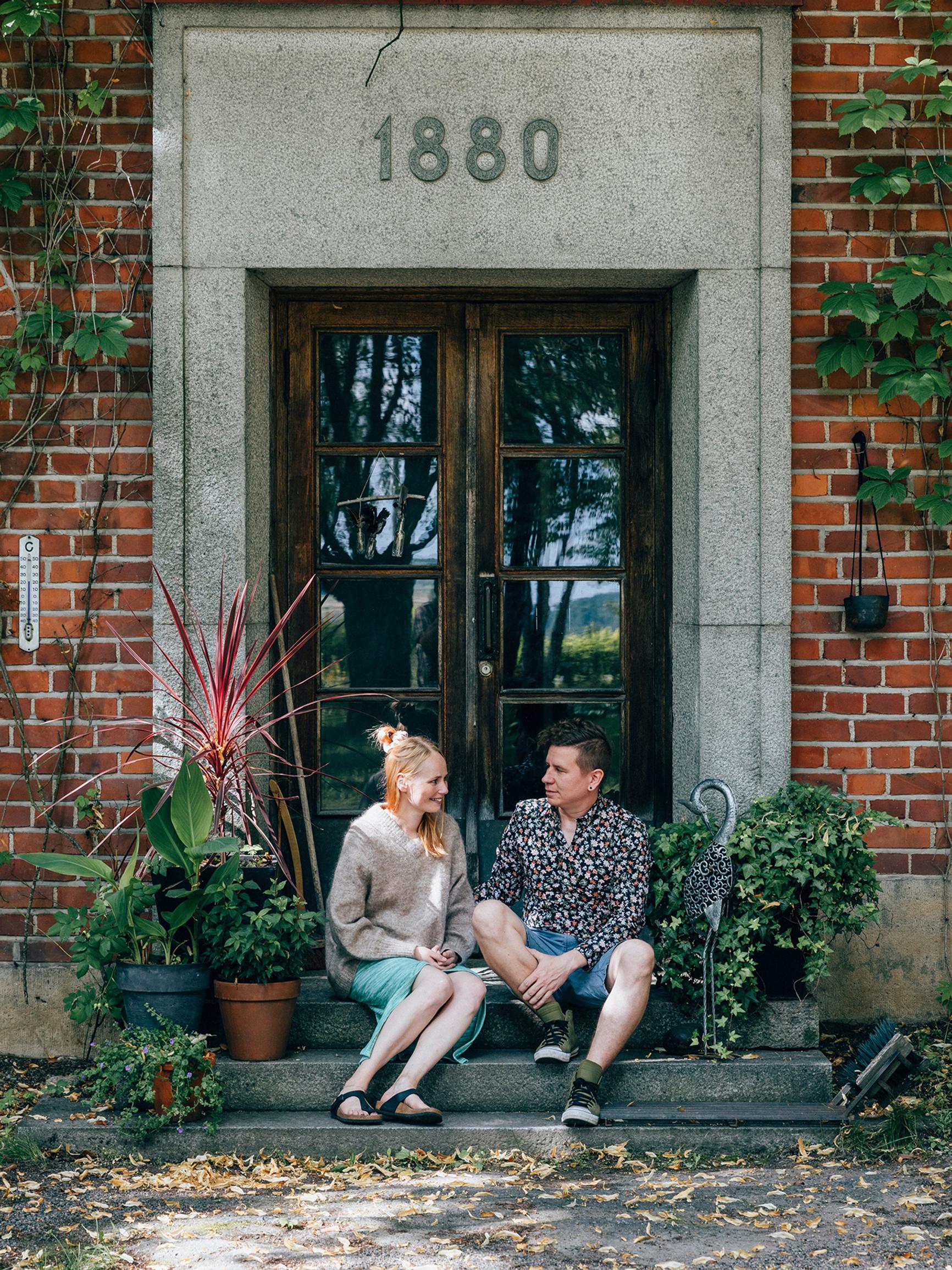 This old leather factory needed near round-the-clock renovation for seven years—“Our youth protected us,” say Janita and Otto now